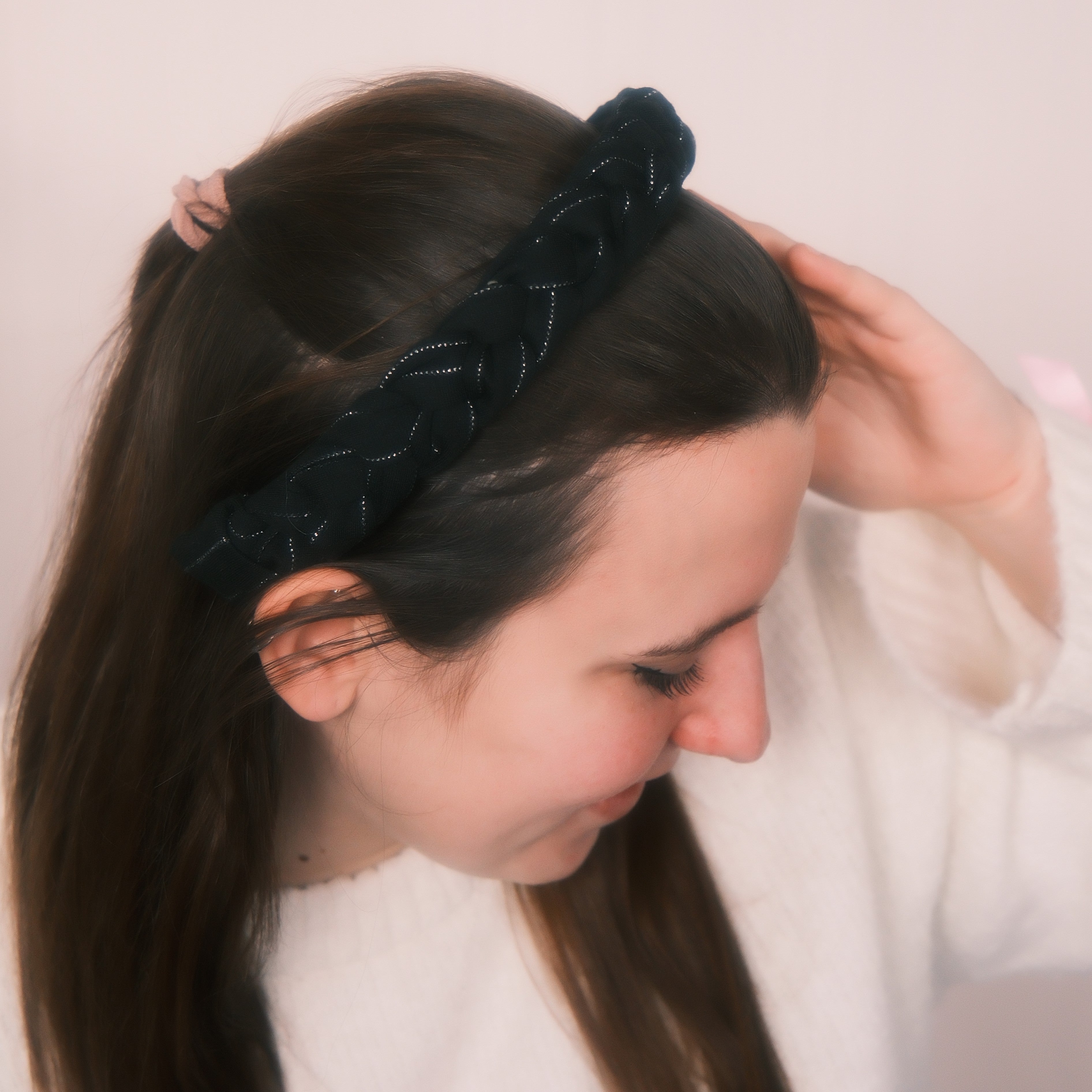 Luise - Streifen Silber