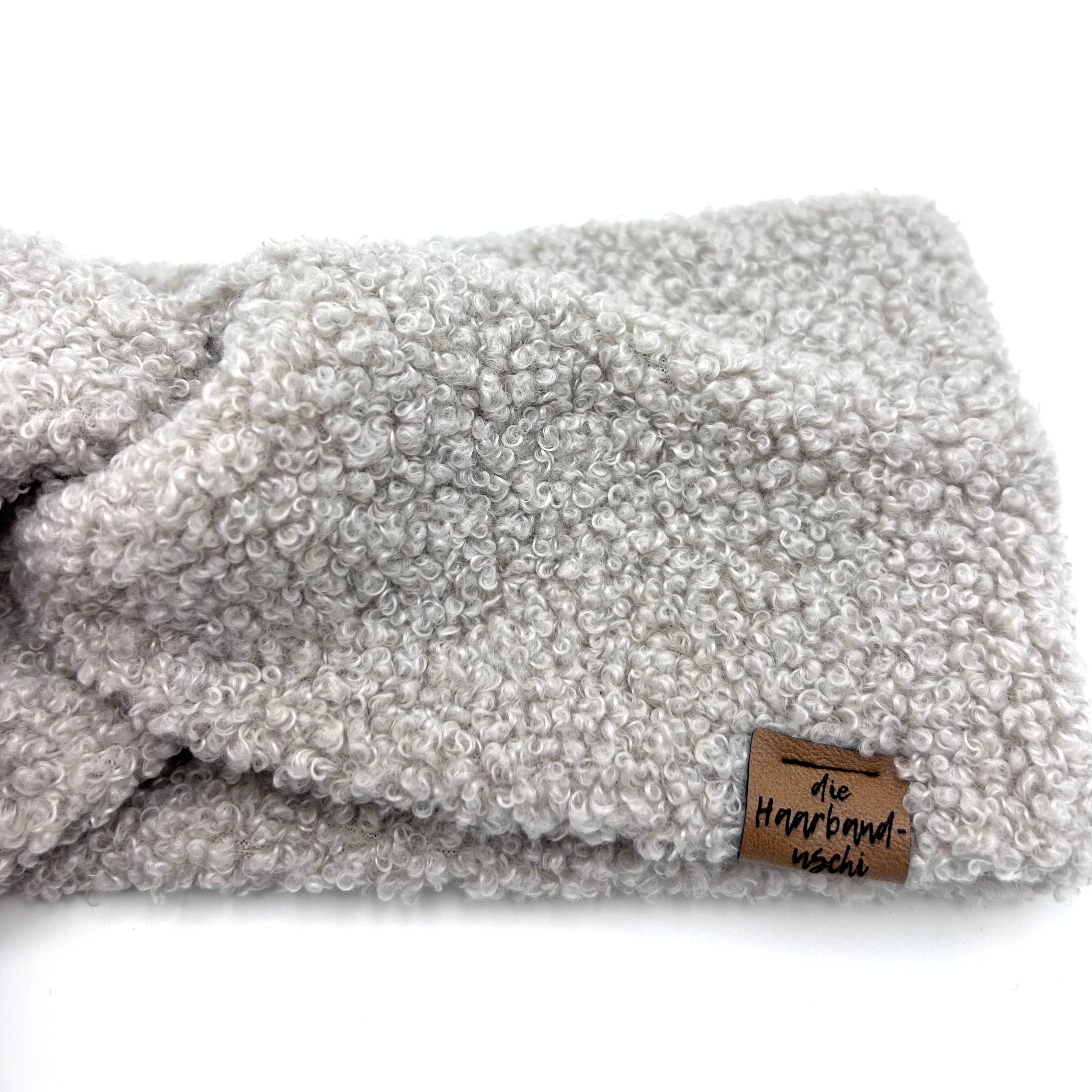 Basic Haarband - Teddy Greige