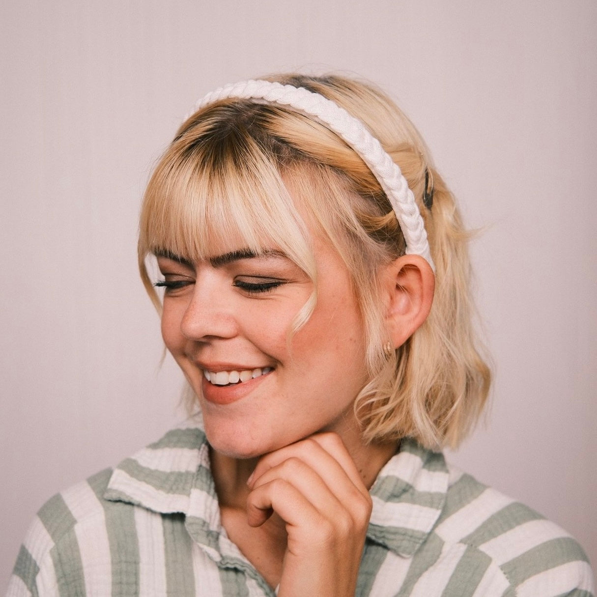 Leni - Glitzer weiß