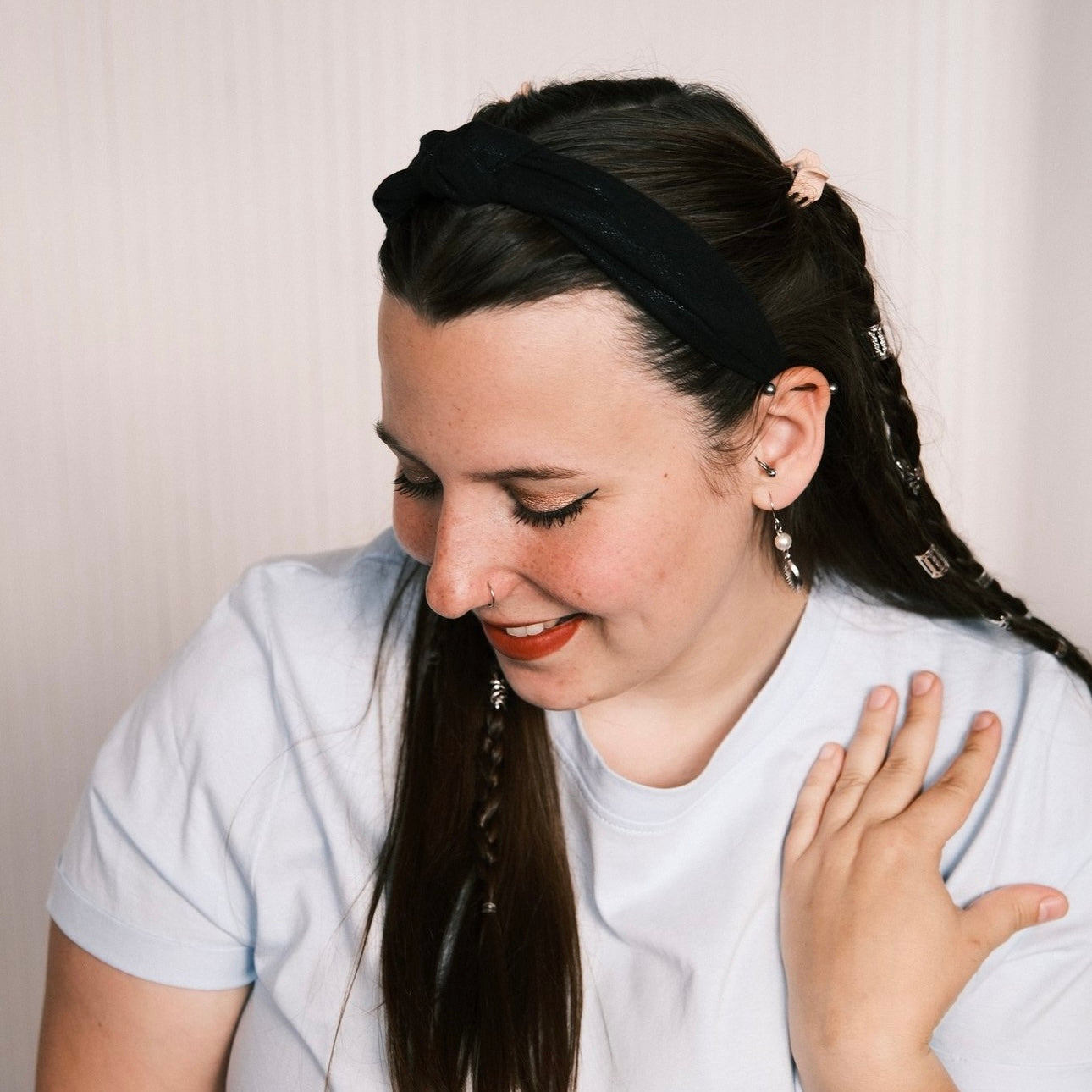 Lilly - Glitzer schwarz