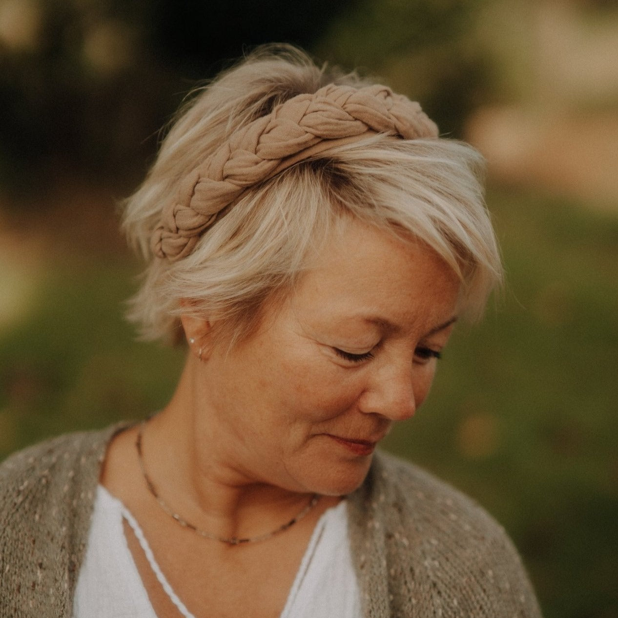 Carlotta in breit - Beige