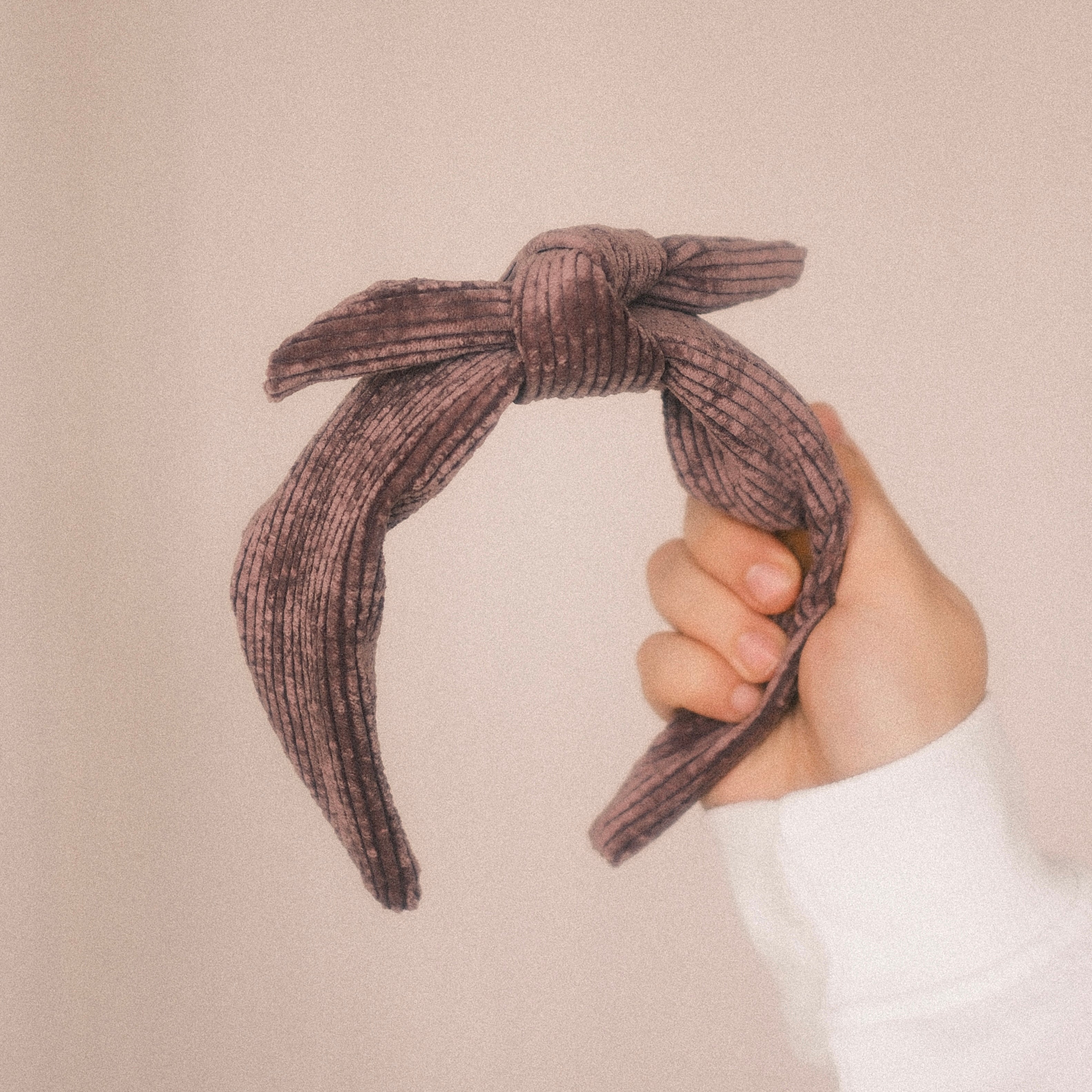 Heidi 4 in 1 Mauve Haarreif Schleife