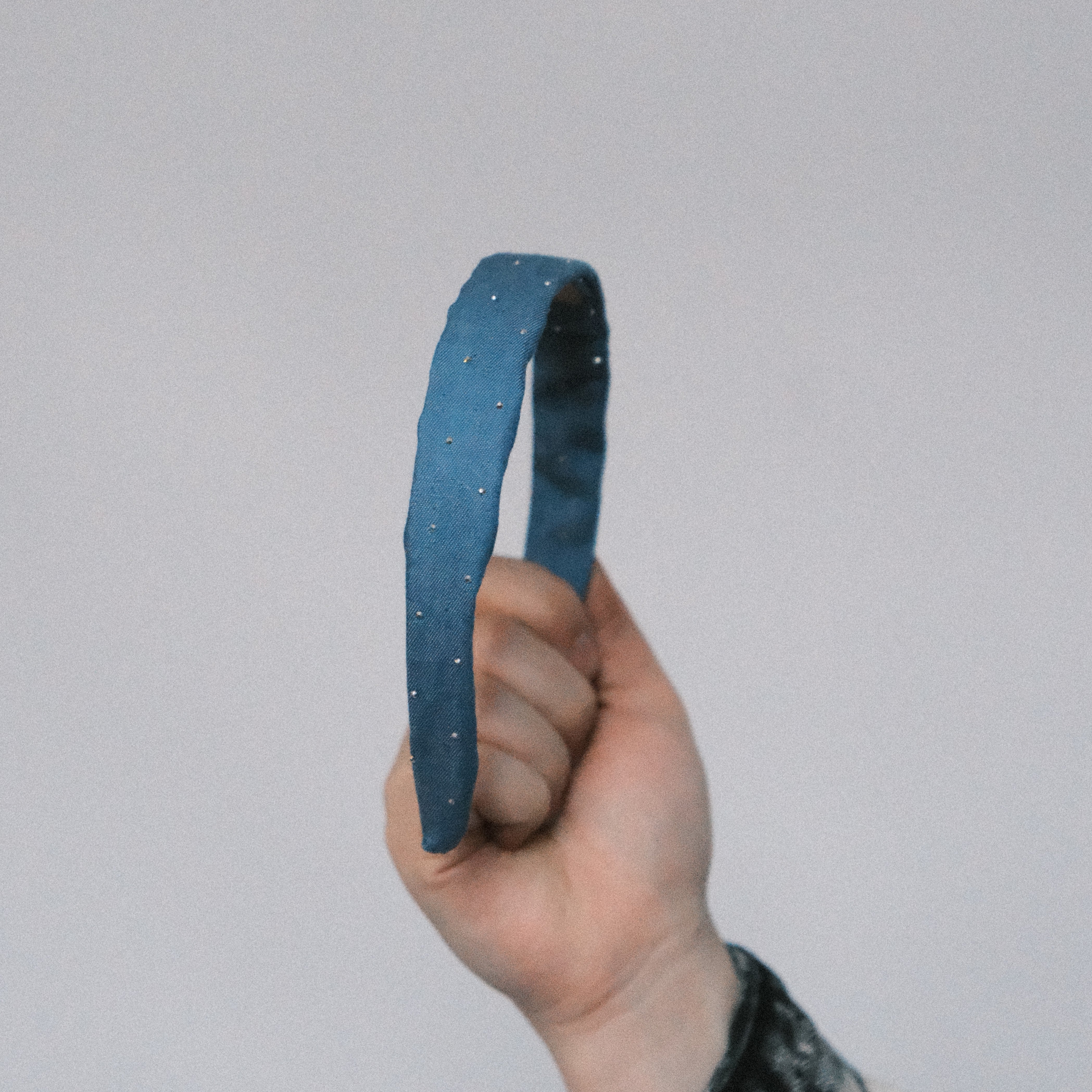 Anna - Jeans Glitzer dunkel