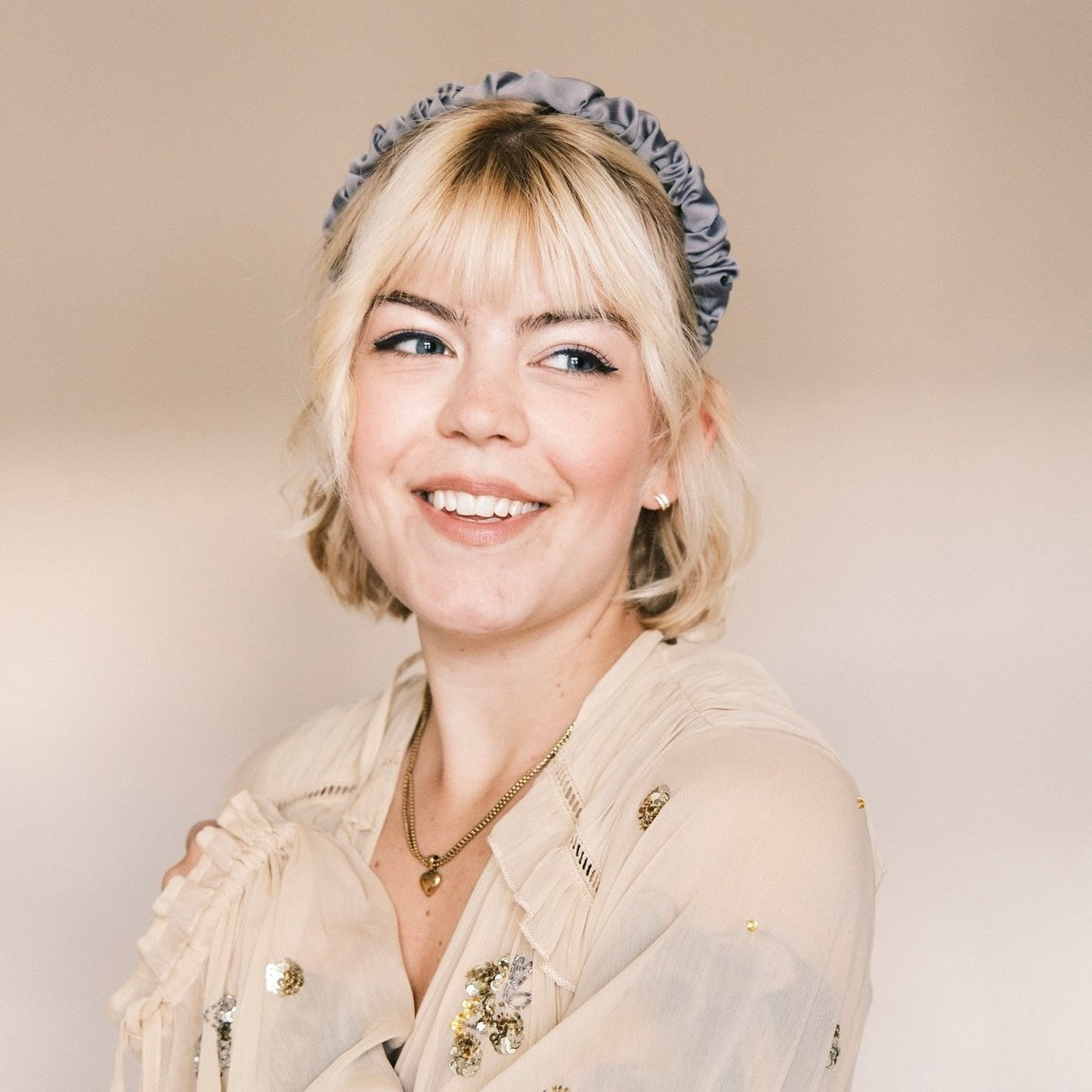 Ronja - Wedding Satin Grau