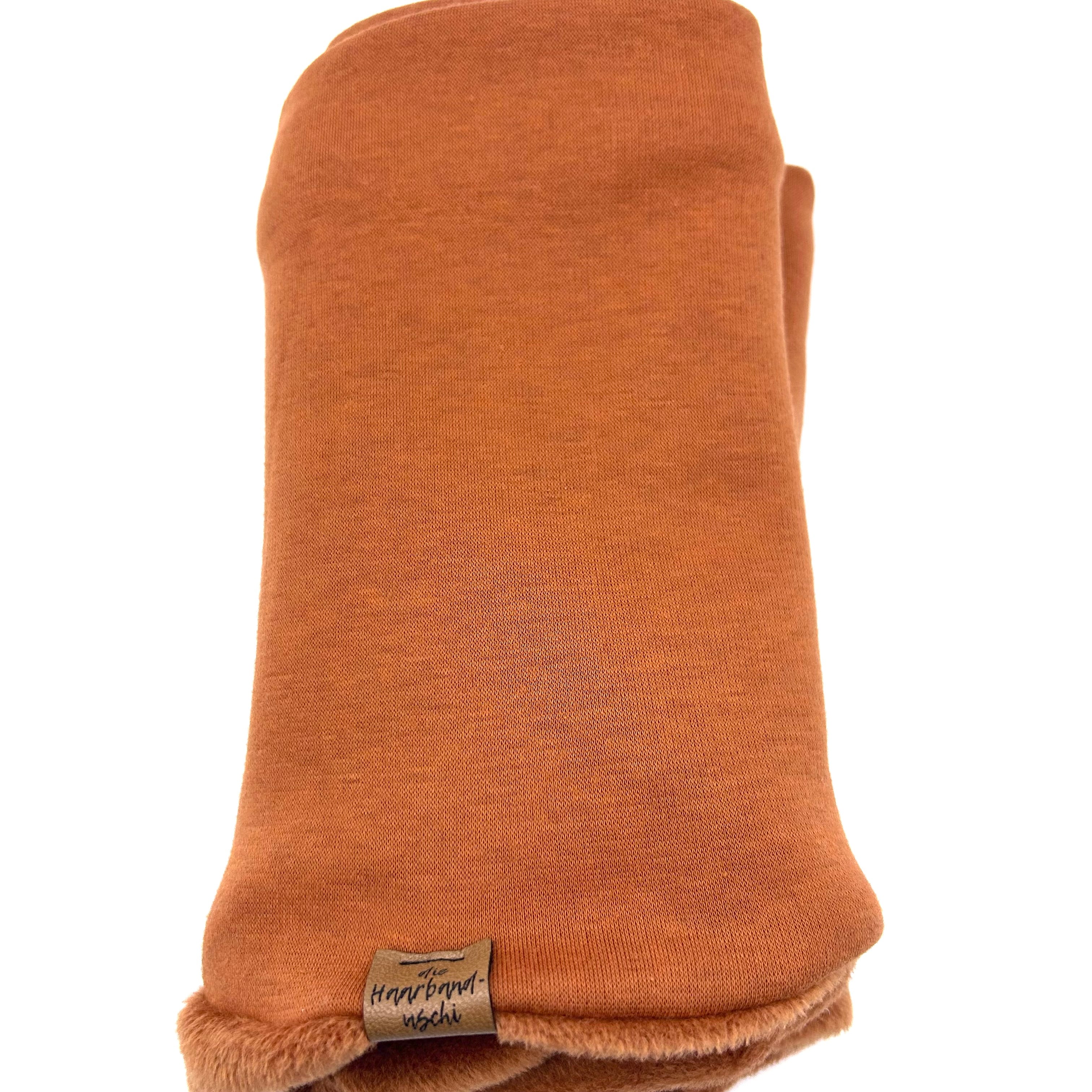 Loop - Samt gefüttert Rost