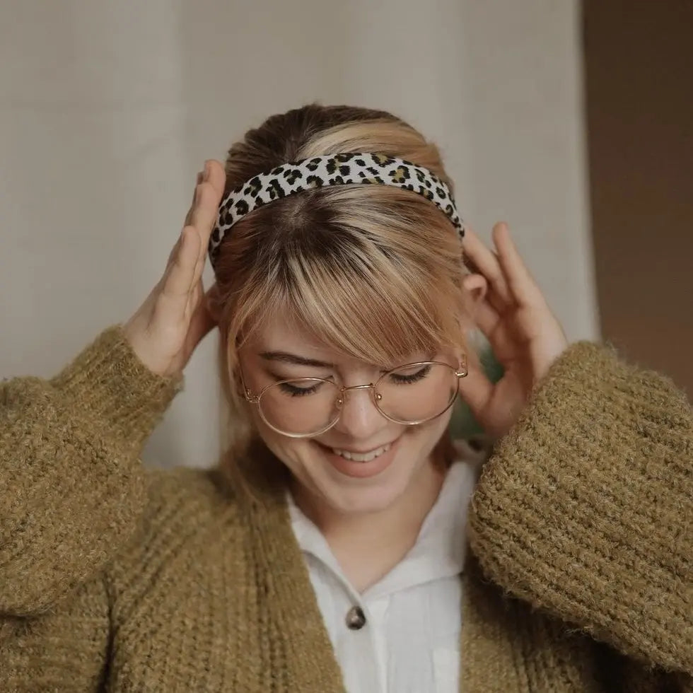 Anna Leo weiß Haarreif