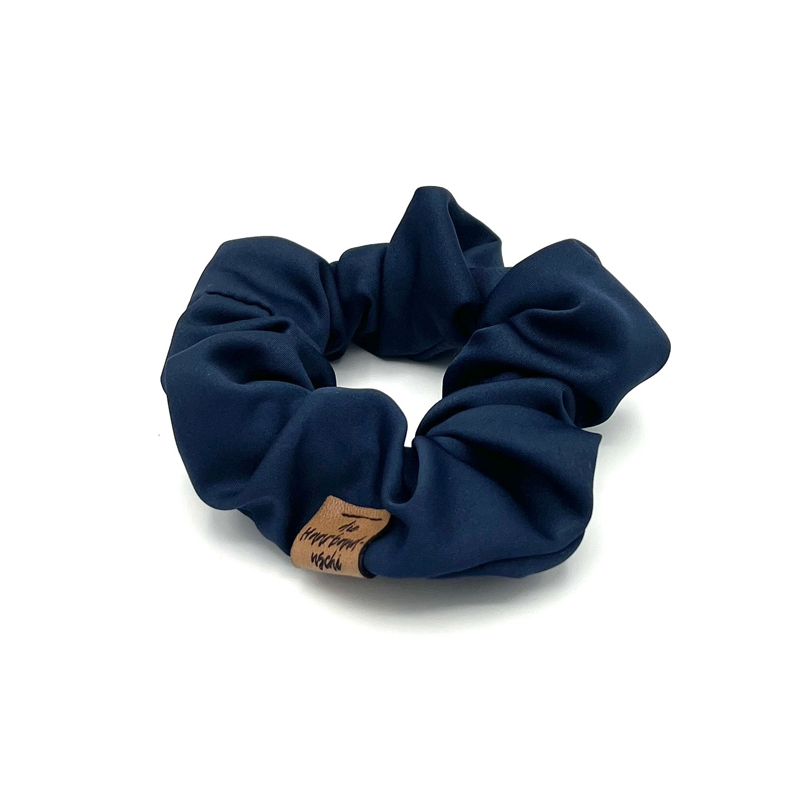 Scrunchie Satin Dunkelblau