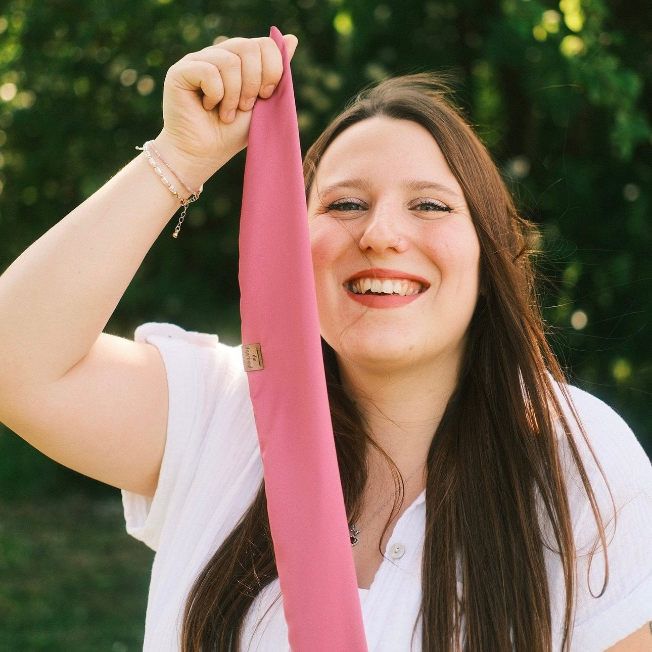 Drahthaarband Satin Puderbeere