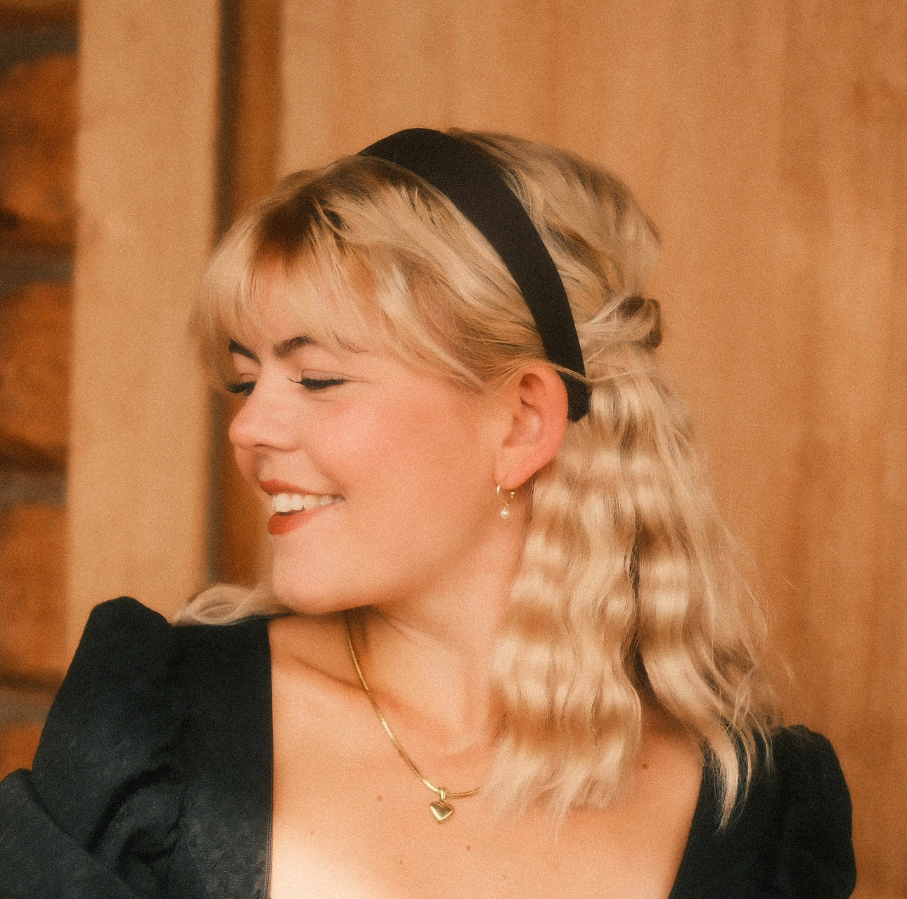 Anne Satin chocolate brown