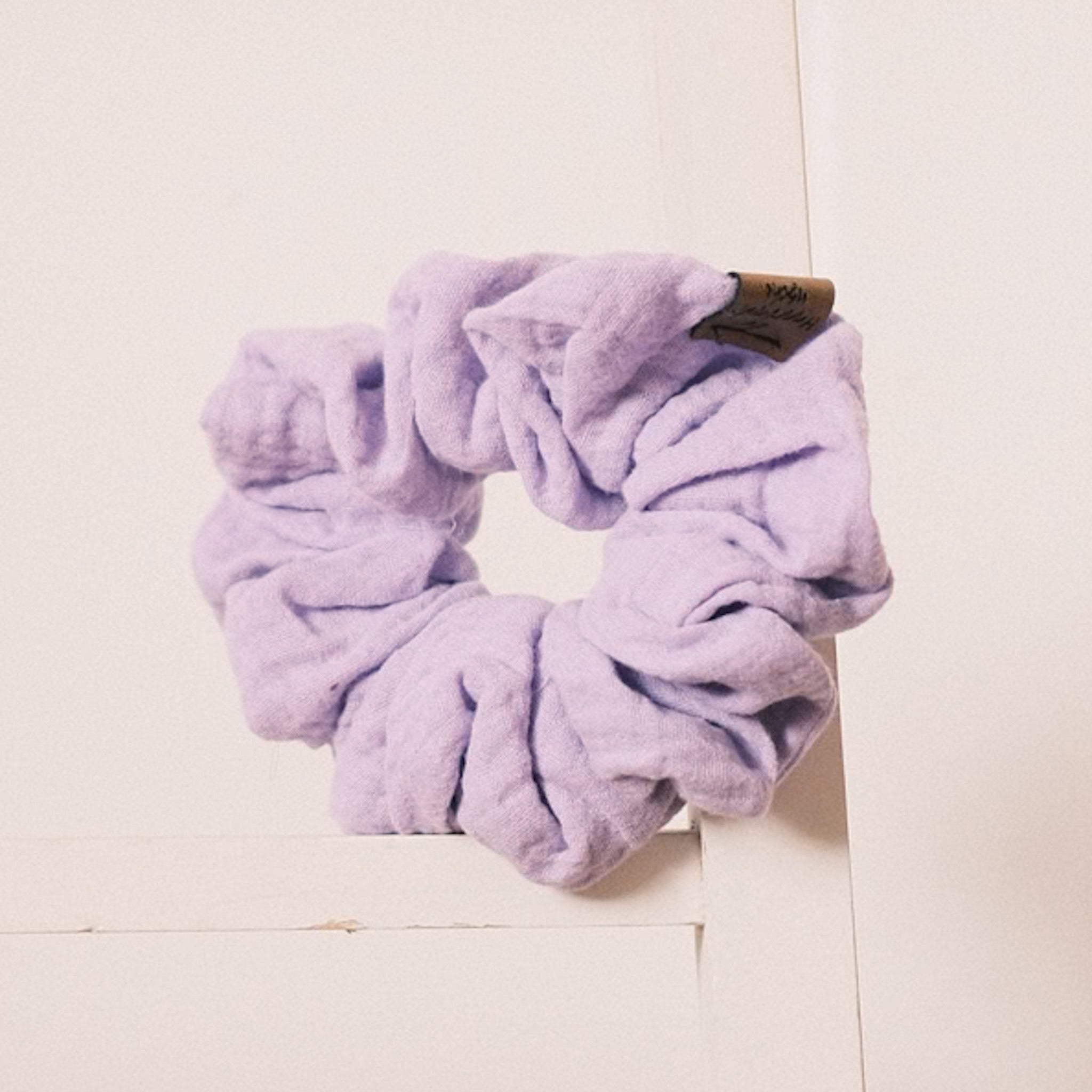 Scrunchie - Musselin Flieder