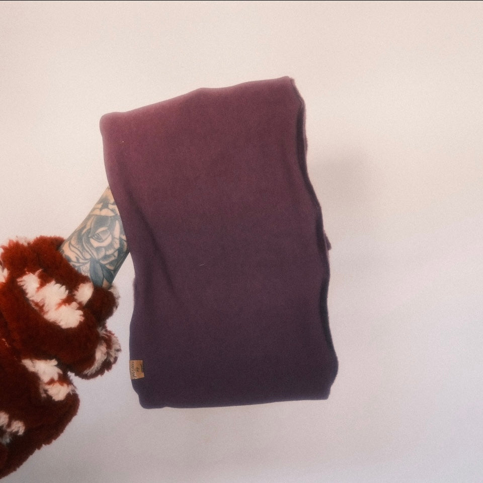 Loop - Samt gefüttert Lila