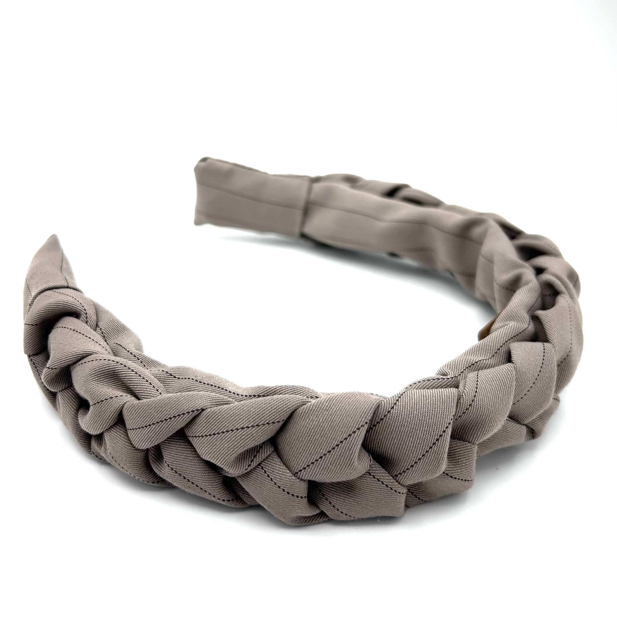 Luise - Nadelstreifen Taupe