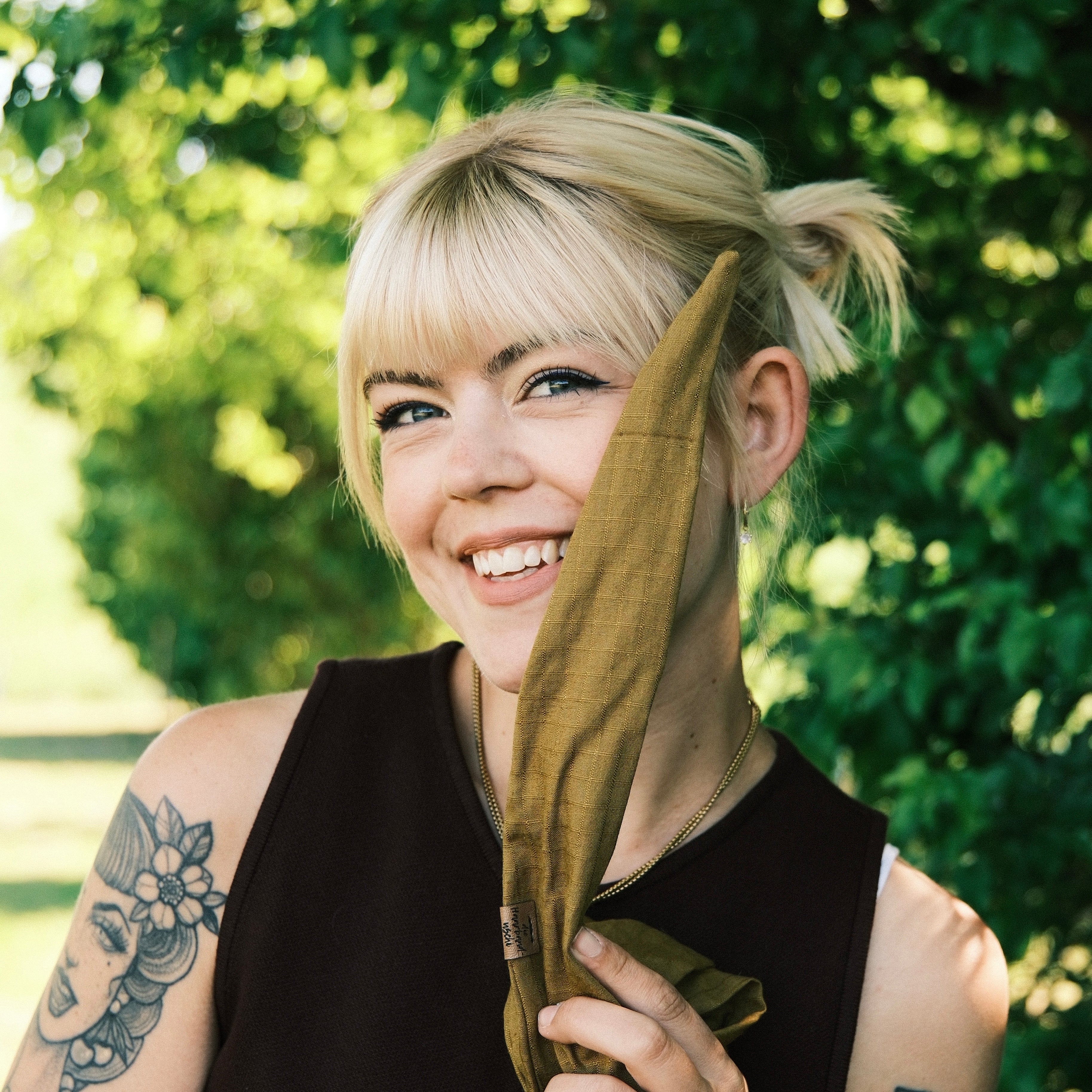 Drahthaarband Goldbraun