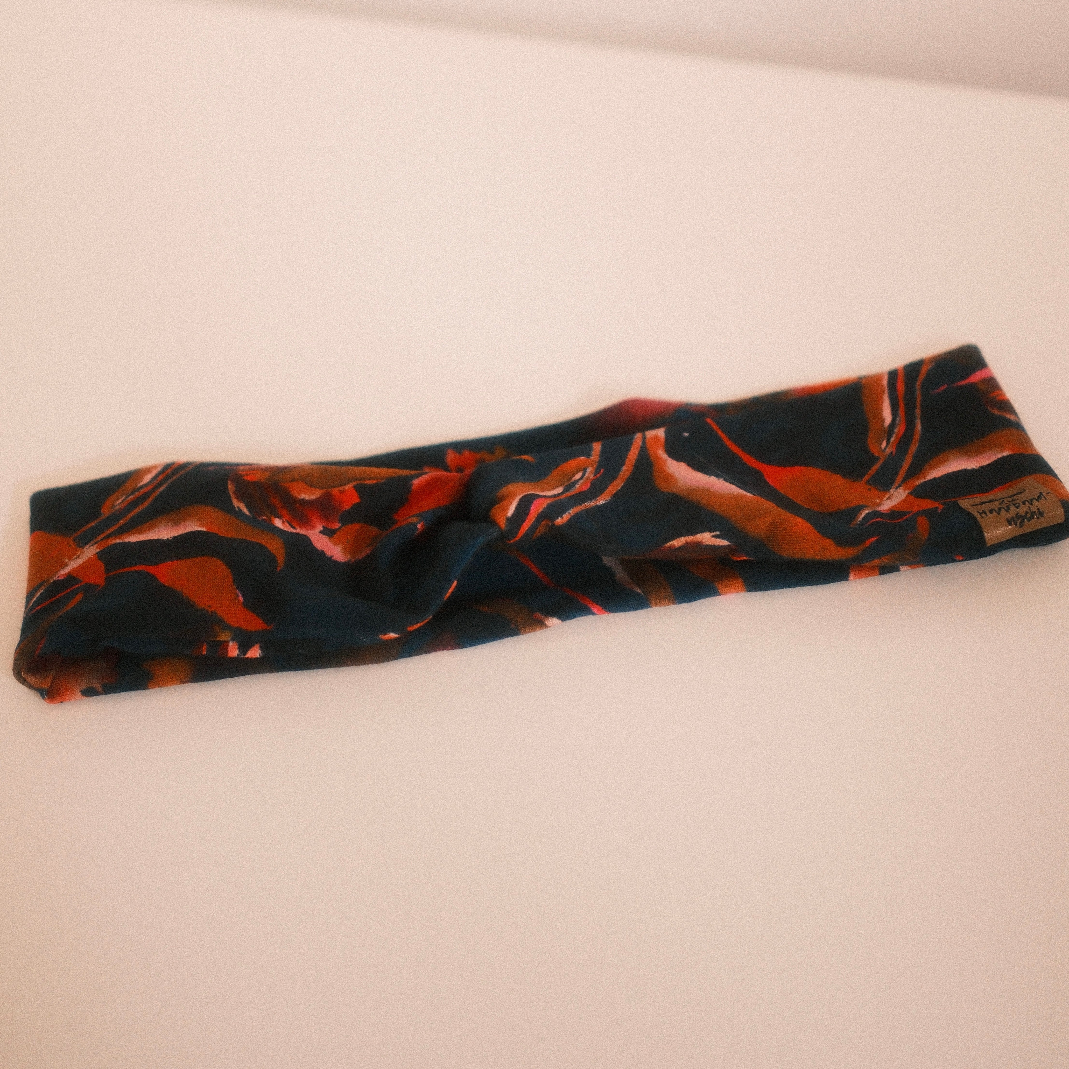 Basic Haarband - Herbstzauber Dunkelblau