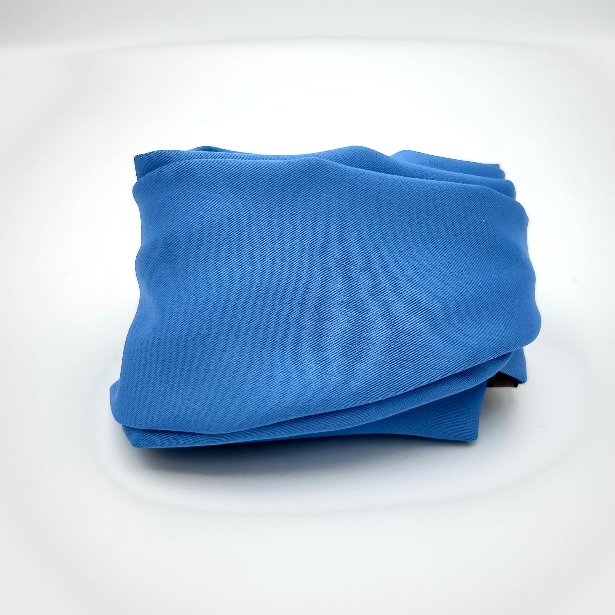 Drahthaarband Satin Mittelblau