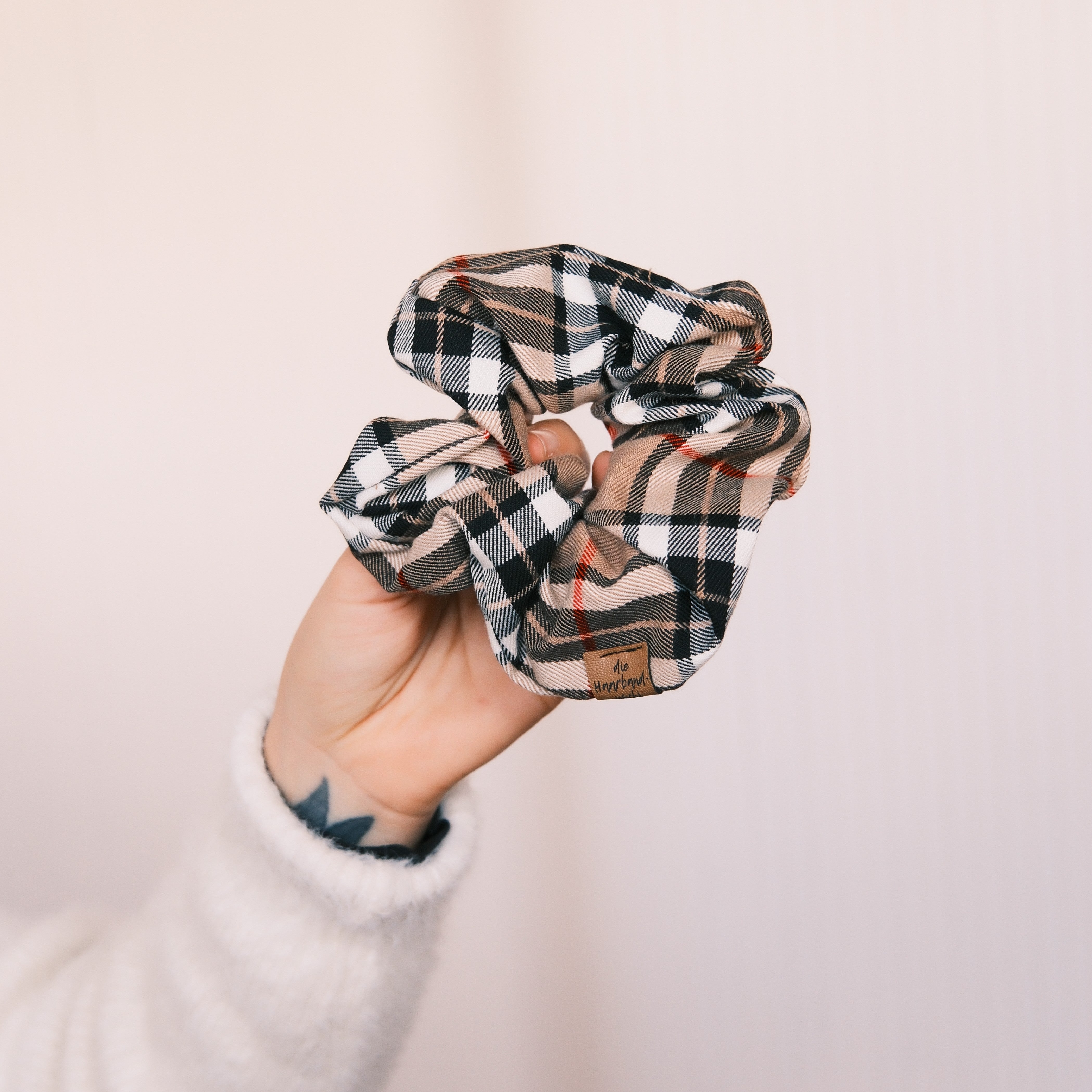 Big Scrunchie - Caramel Noel