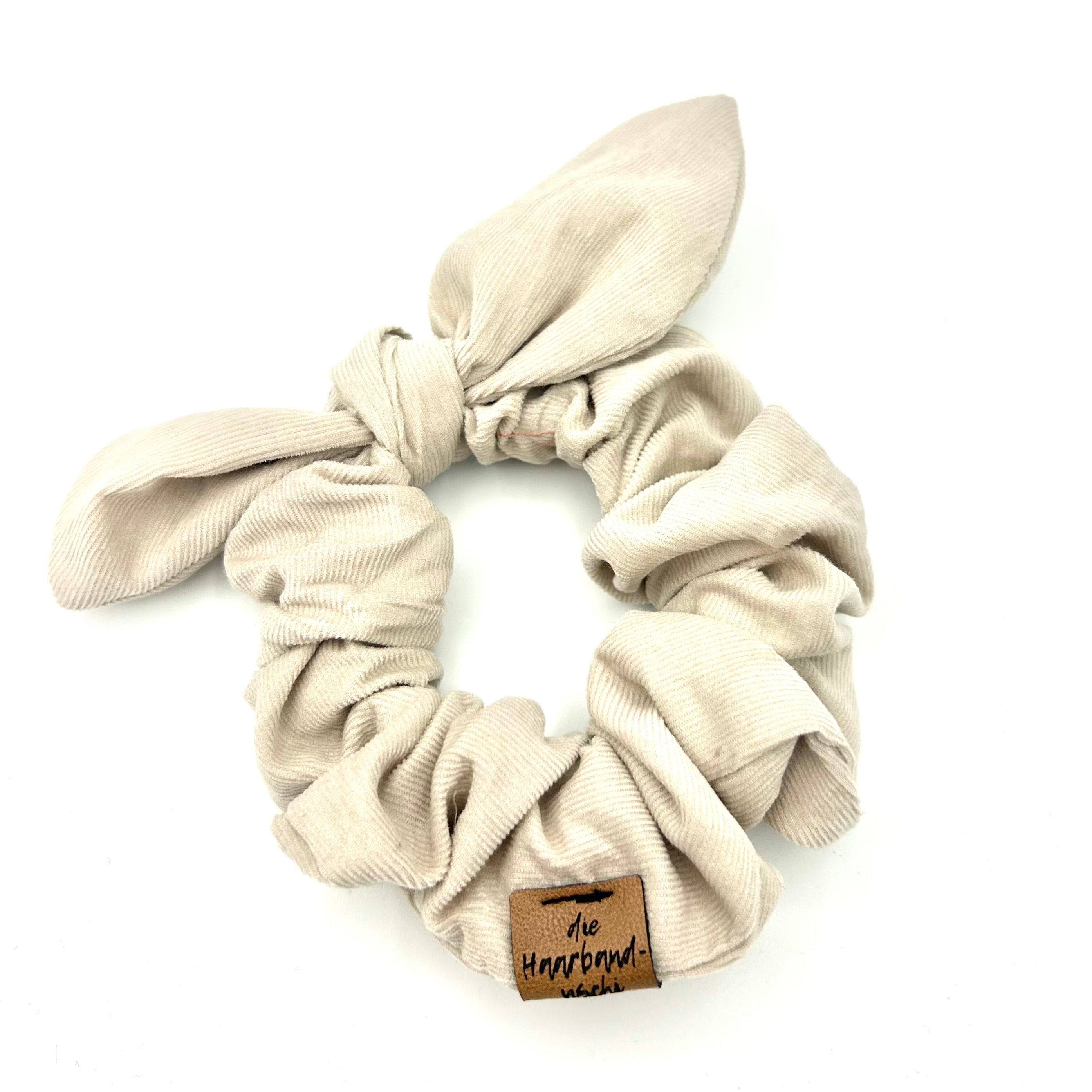 Scrunchie - Feincord Beige