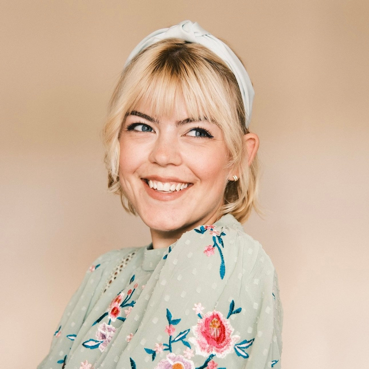 Rosalie - Mint Satin