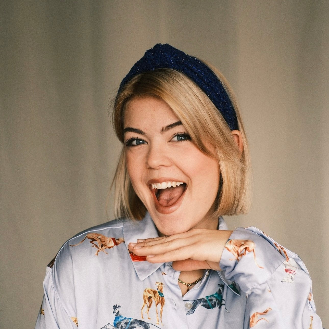 Leyla Wedding dunkelblau