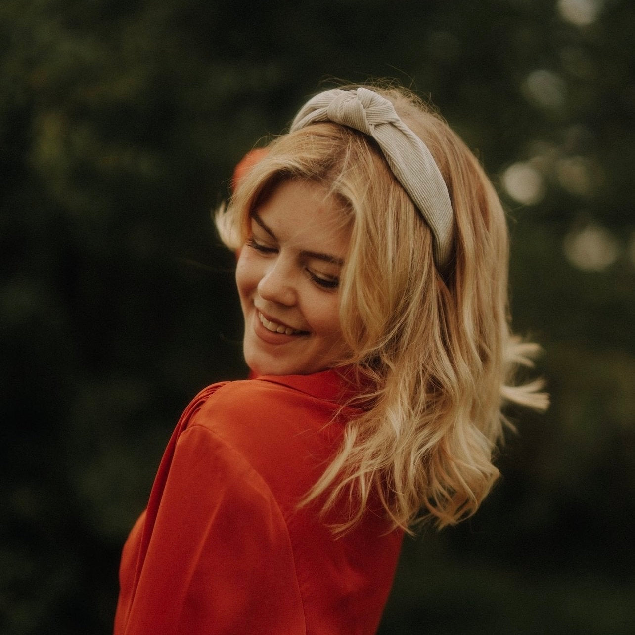 Milla - beige KNOTEN Haarreif