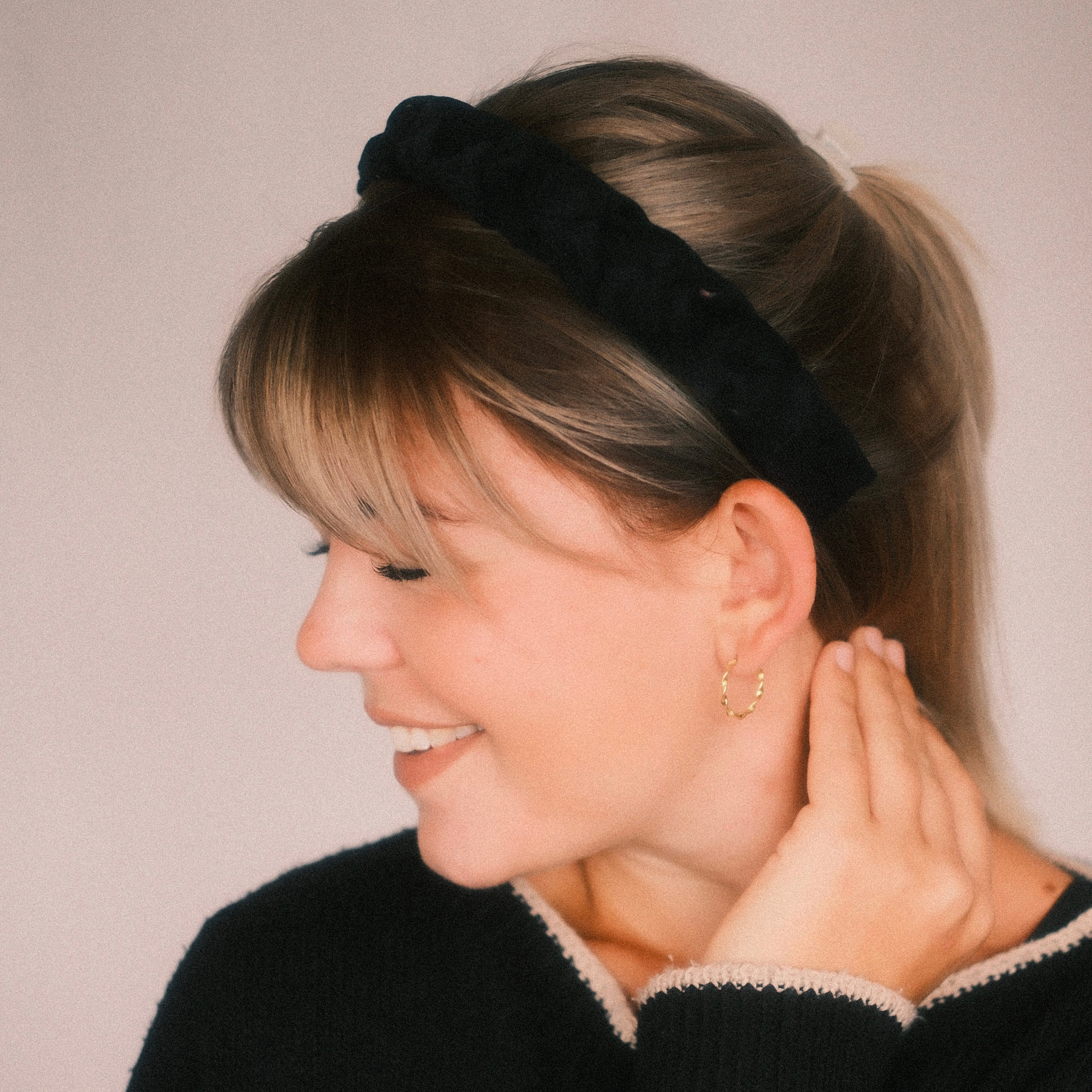 Hedda - Feincord Schwarz