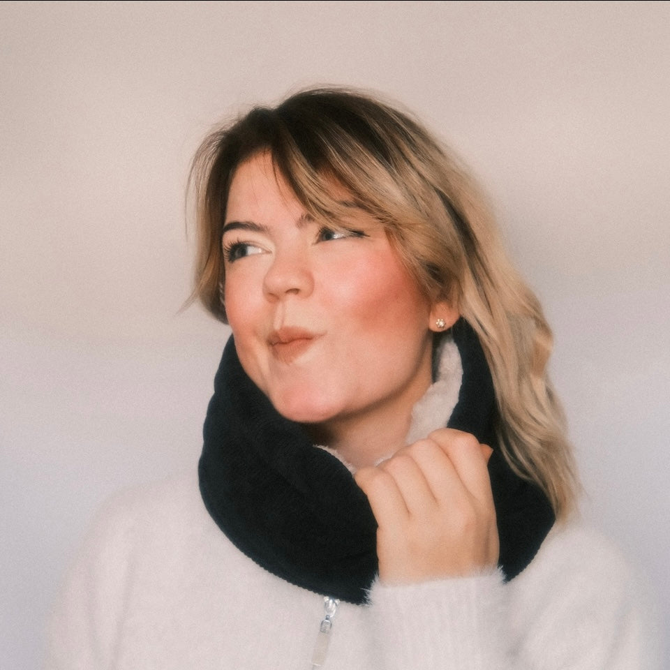 Loop - Cord gefüttert Schwarz