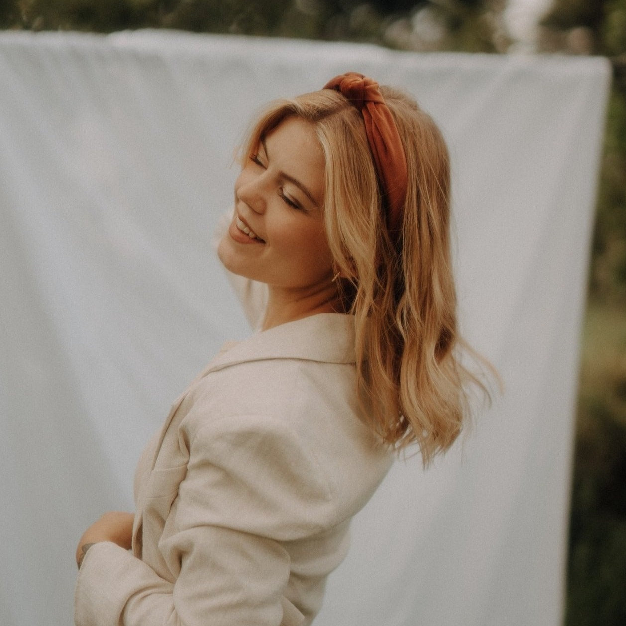 Elli - Rost KNOTEN Haarreif