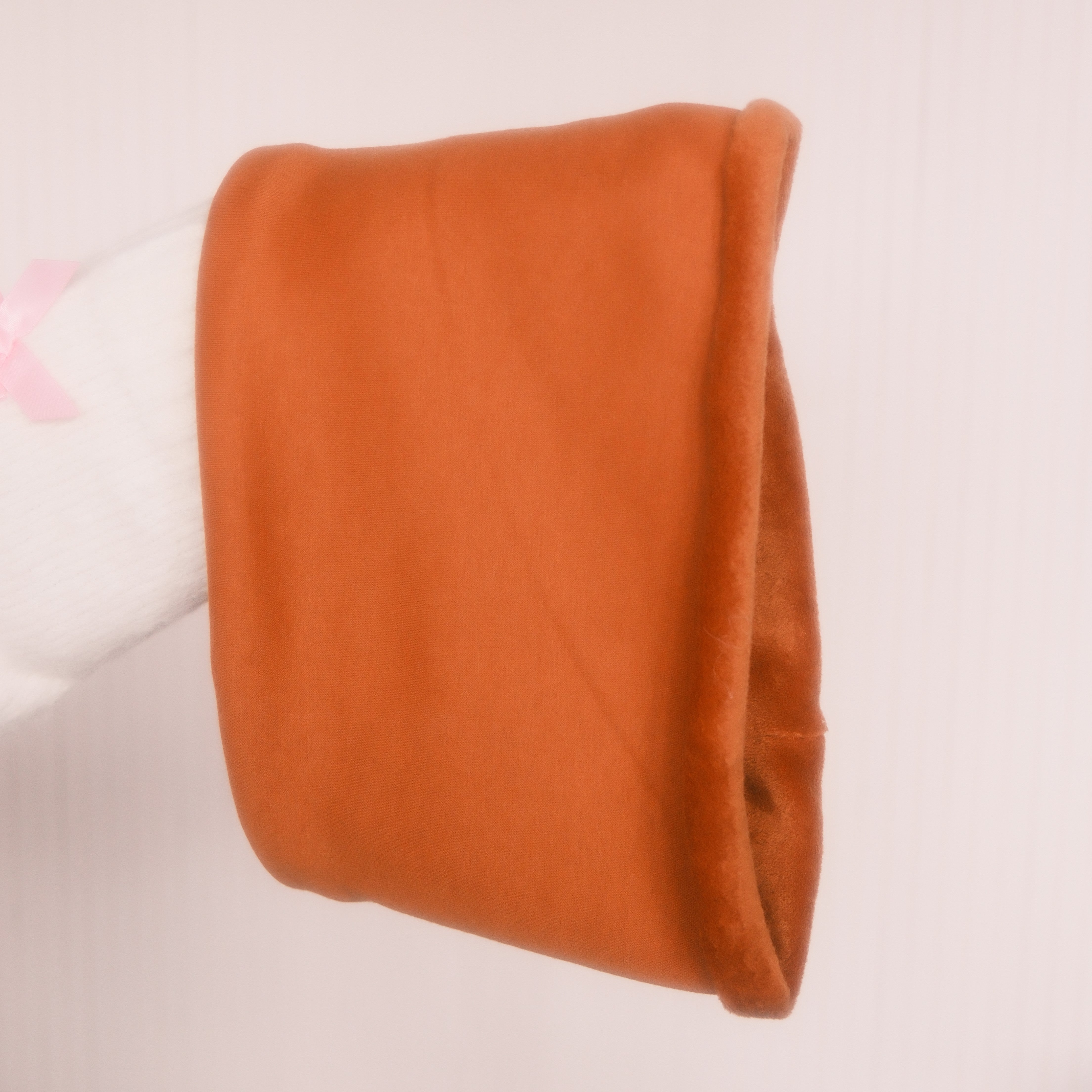 Loop - Samt gefüttert Rost