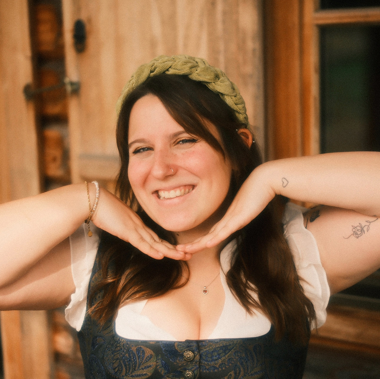 Hedda in breit  - Grün