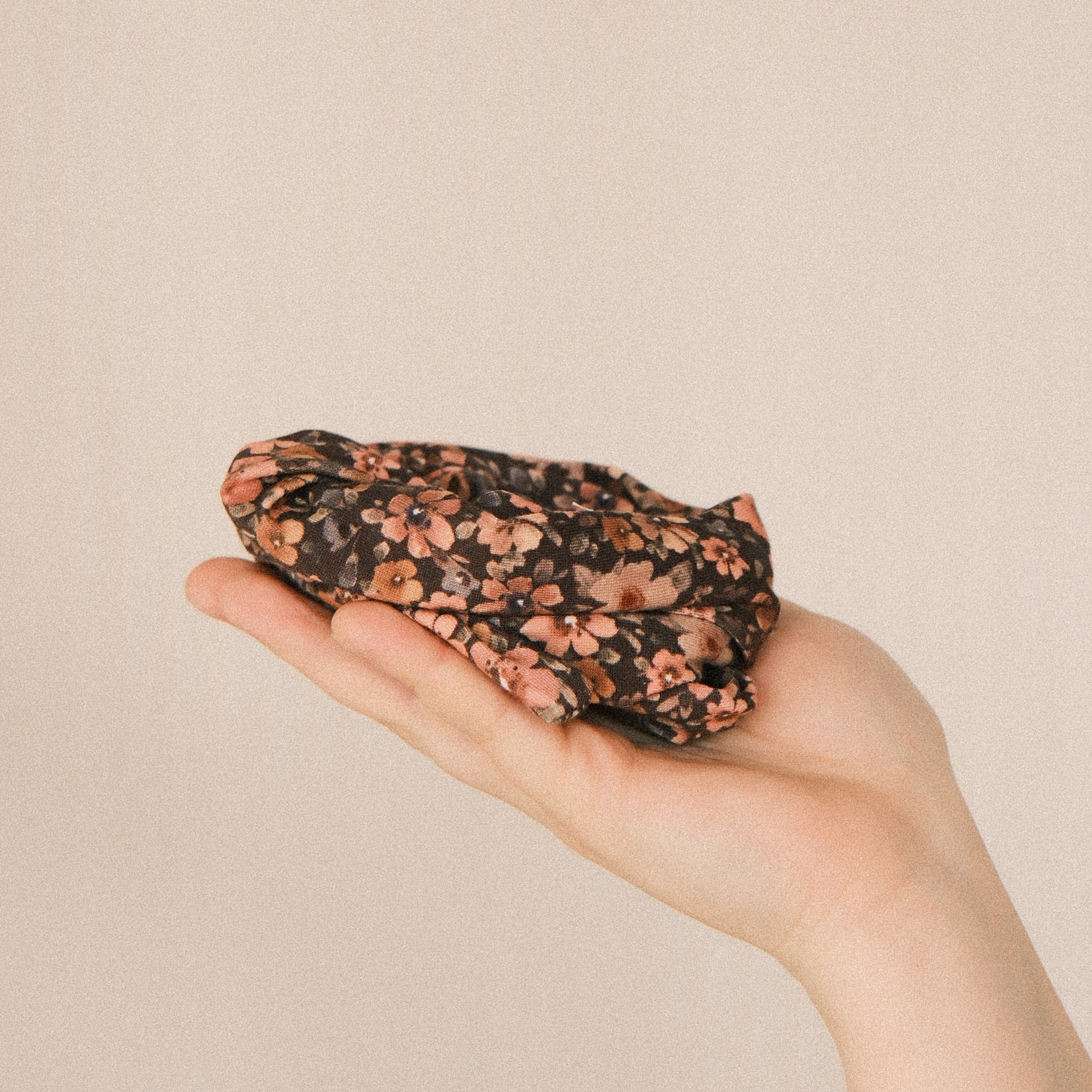 Drahthaarband schmal - Cottage Garden Mokka