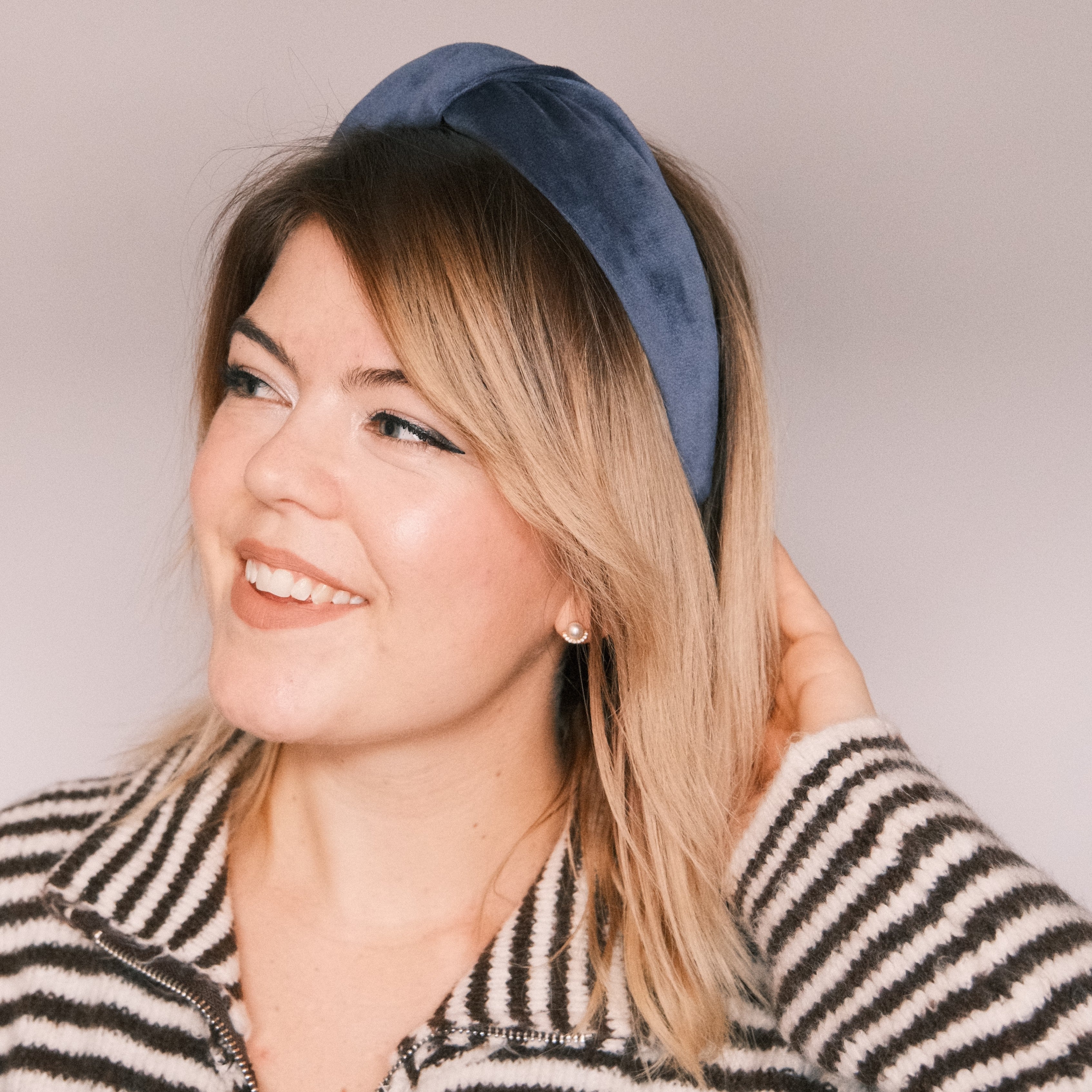 Fritzi - Samt Indigo Blau