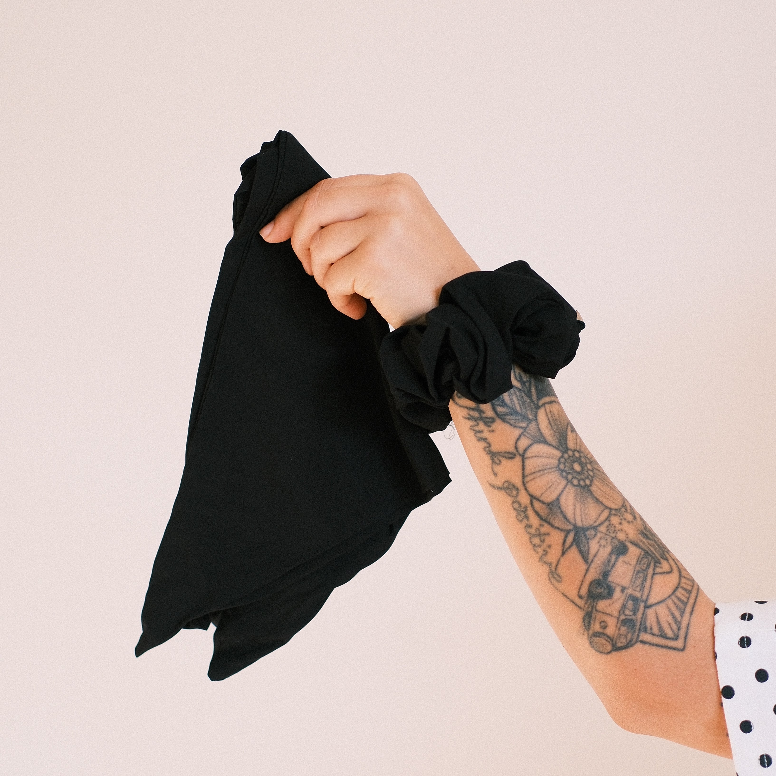 Bandana - soft touch Schwarz