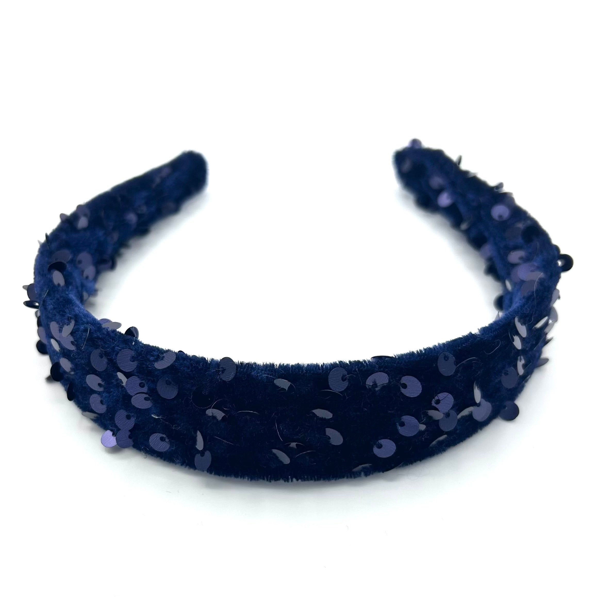 Anne - Pailletten Dunkelblau