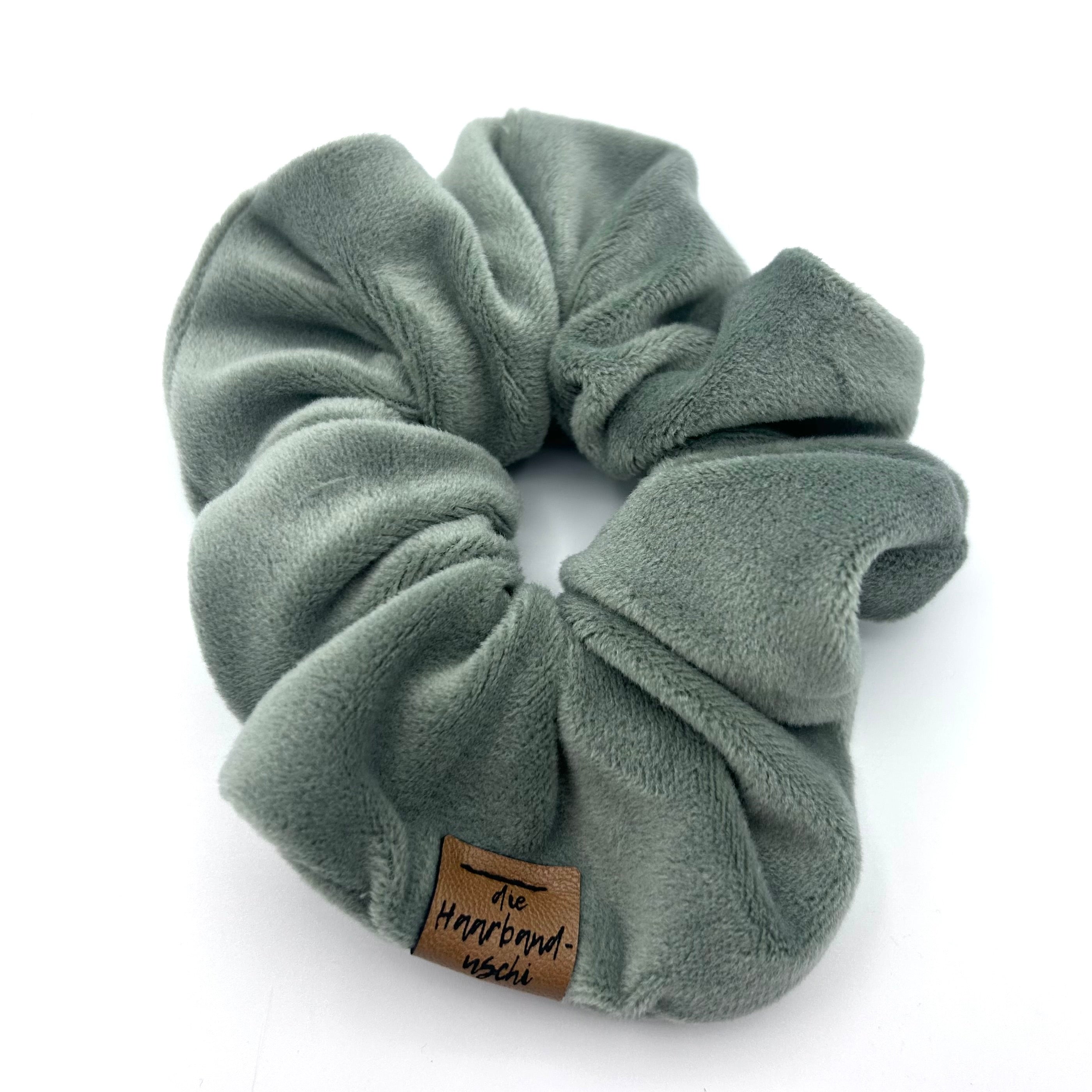 Scrunchie - Samt Soft Mint