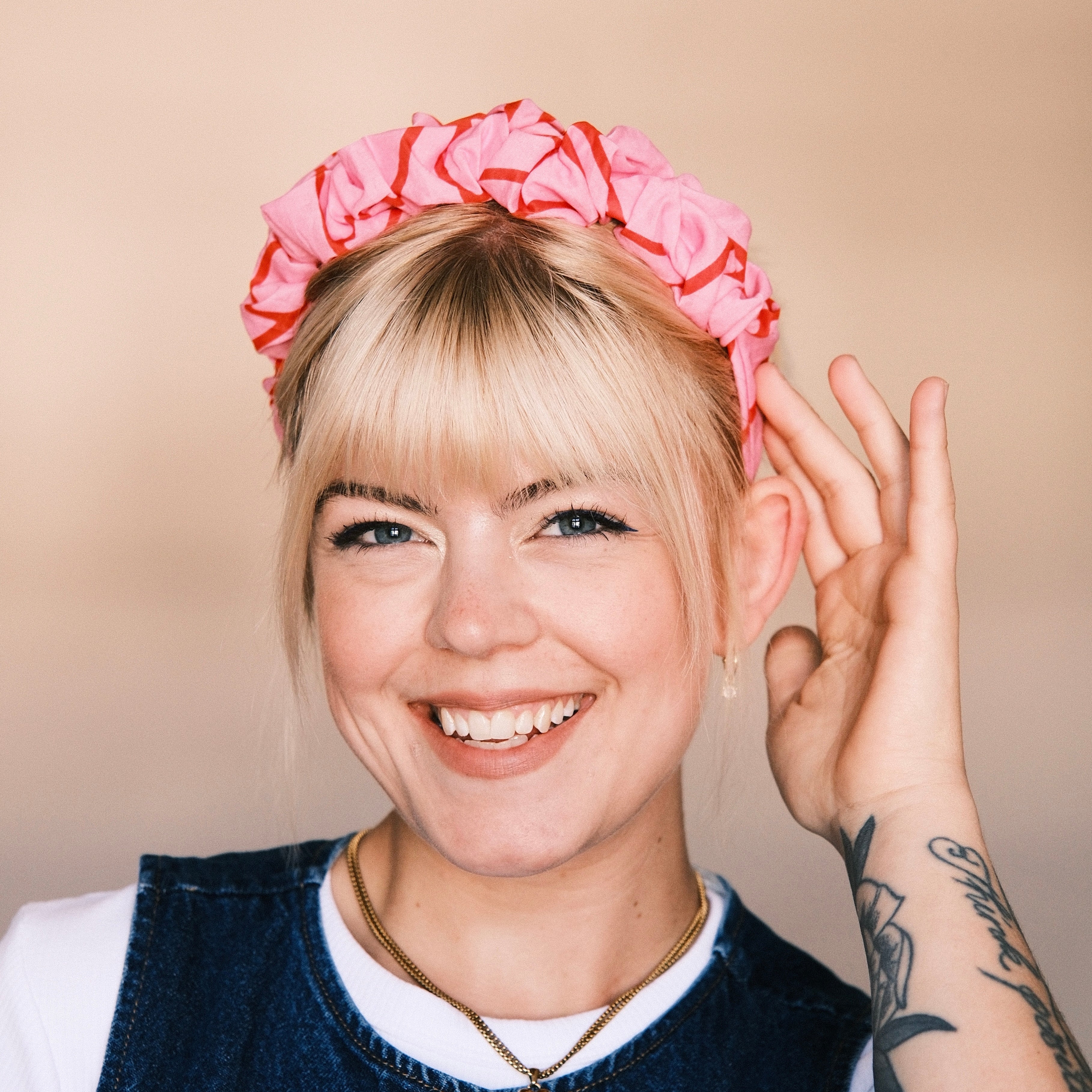 Mimi - Neon Muster Rosa/Orange