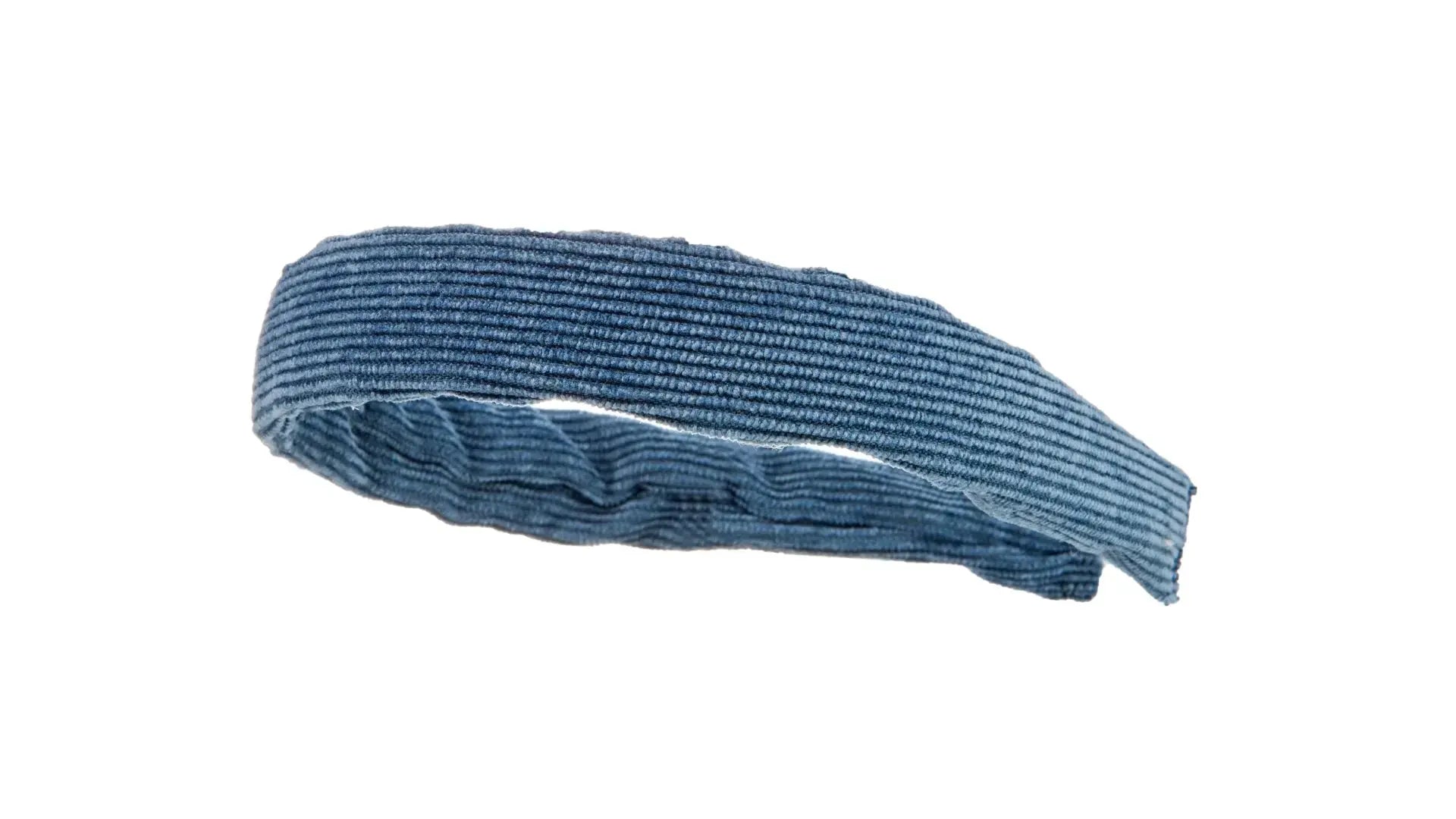 Anna blau Cord Haarreif