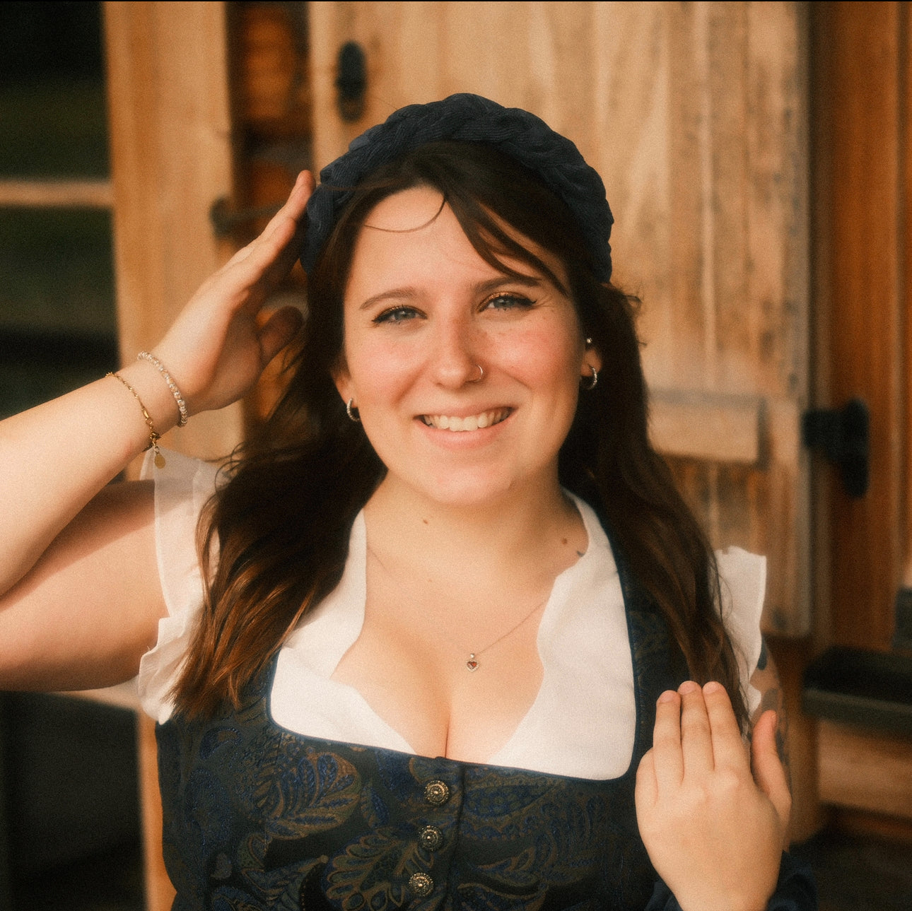 Hedda in breit  - Dunkelblau