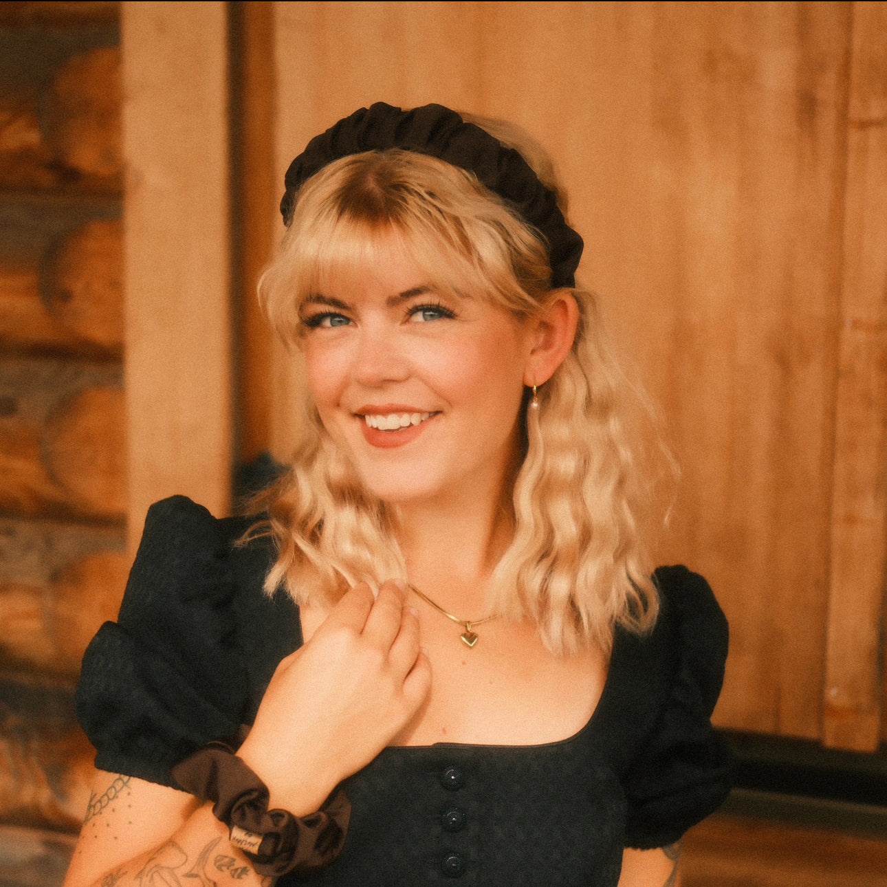 Ronja - Satin chocolate brown