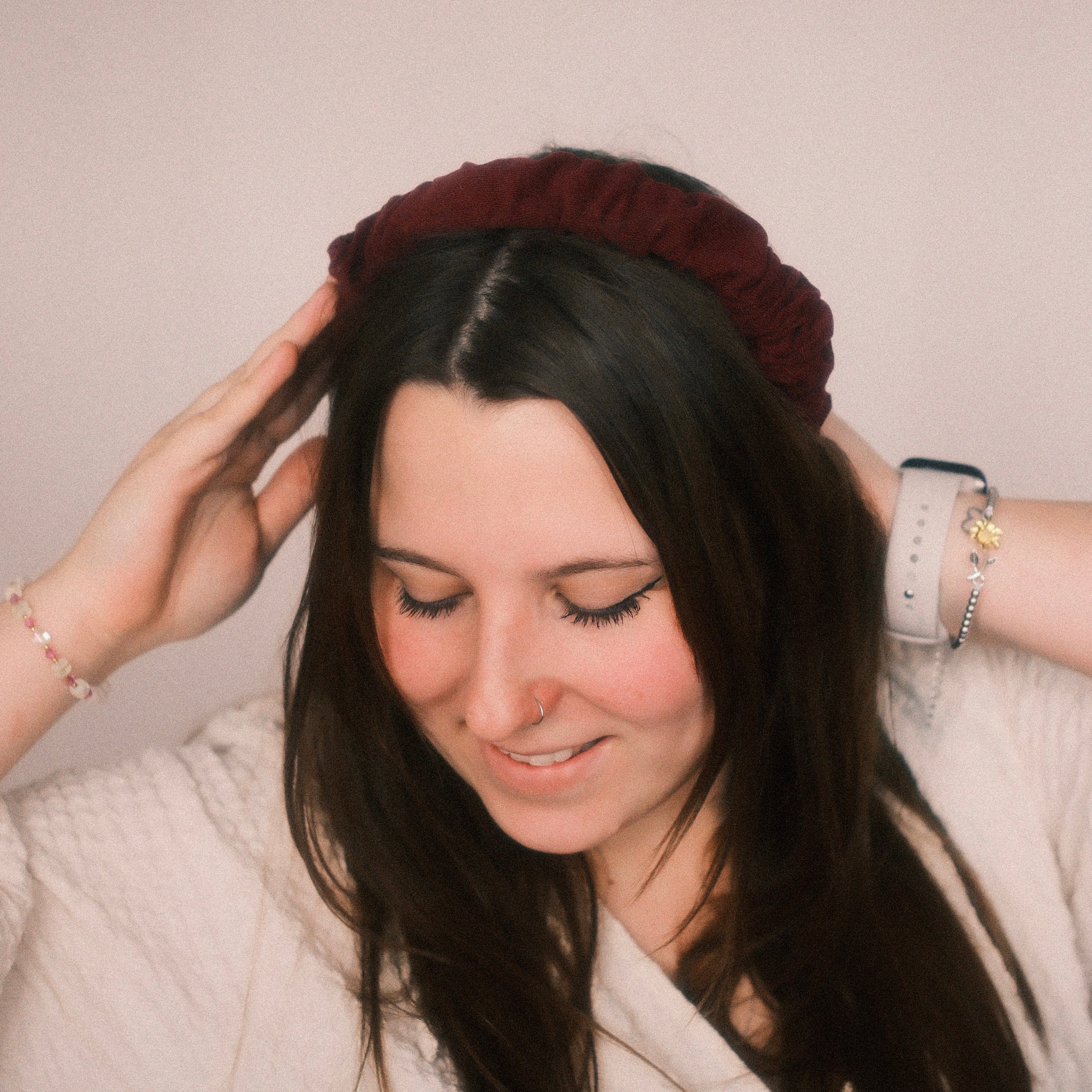 Ronja - Feincord Dunkelrot