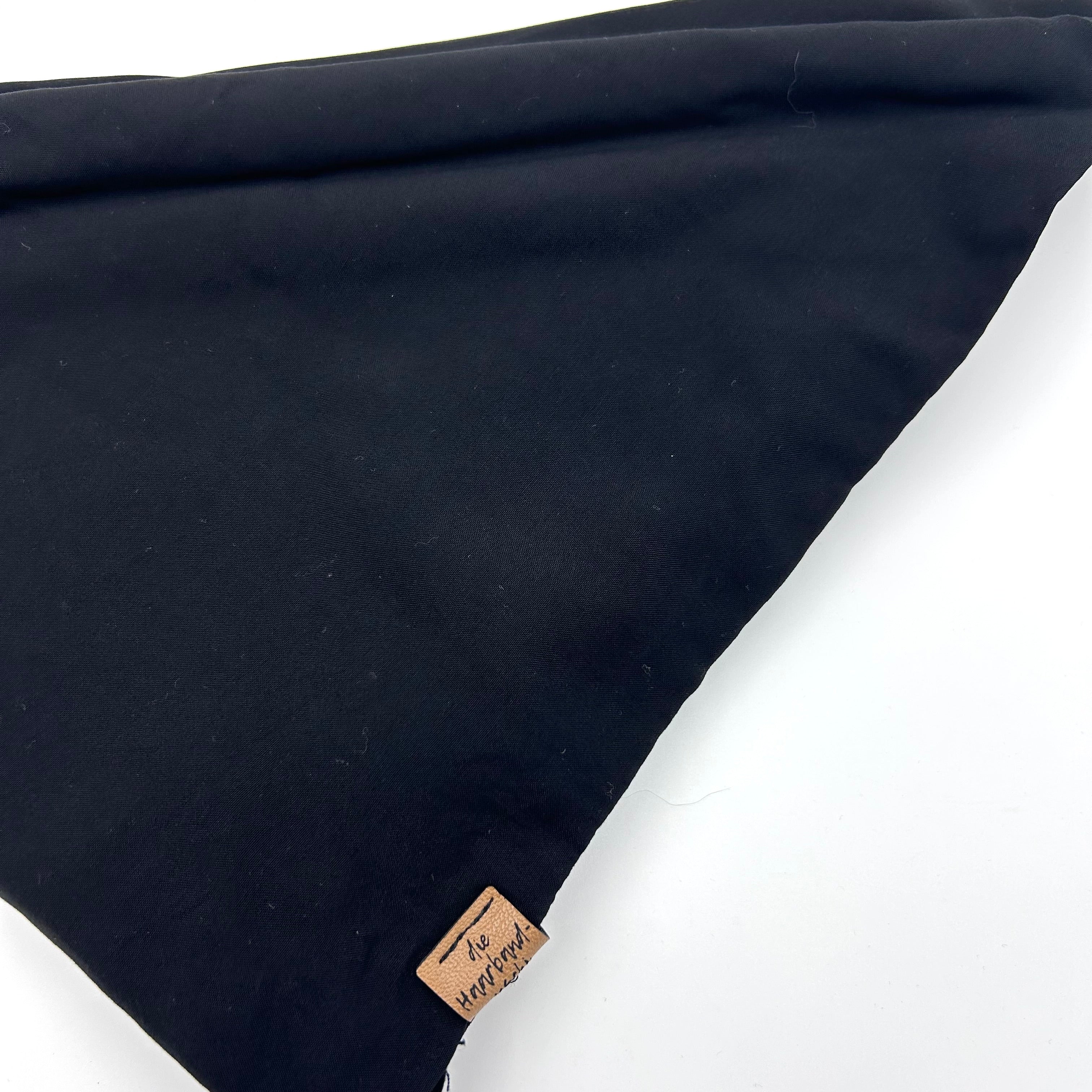 Bandana - soft touch Schwarz