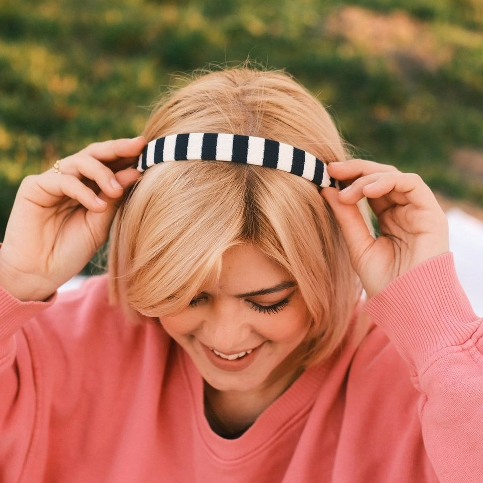 Anna - gestreift Blau