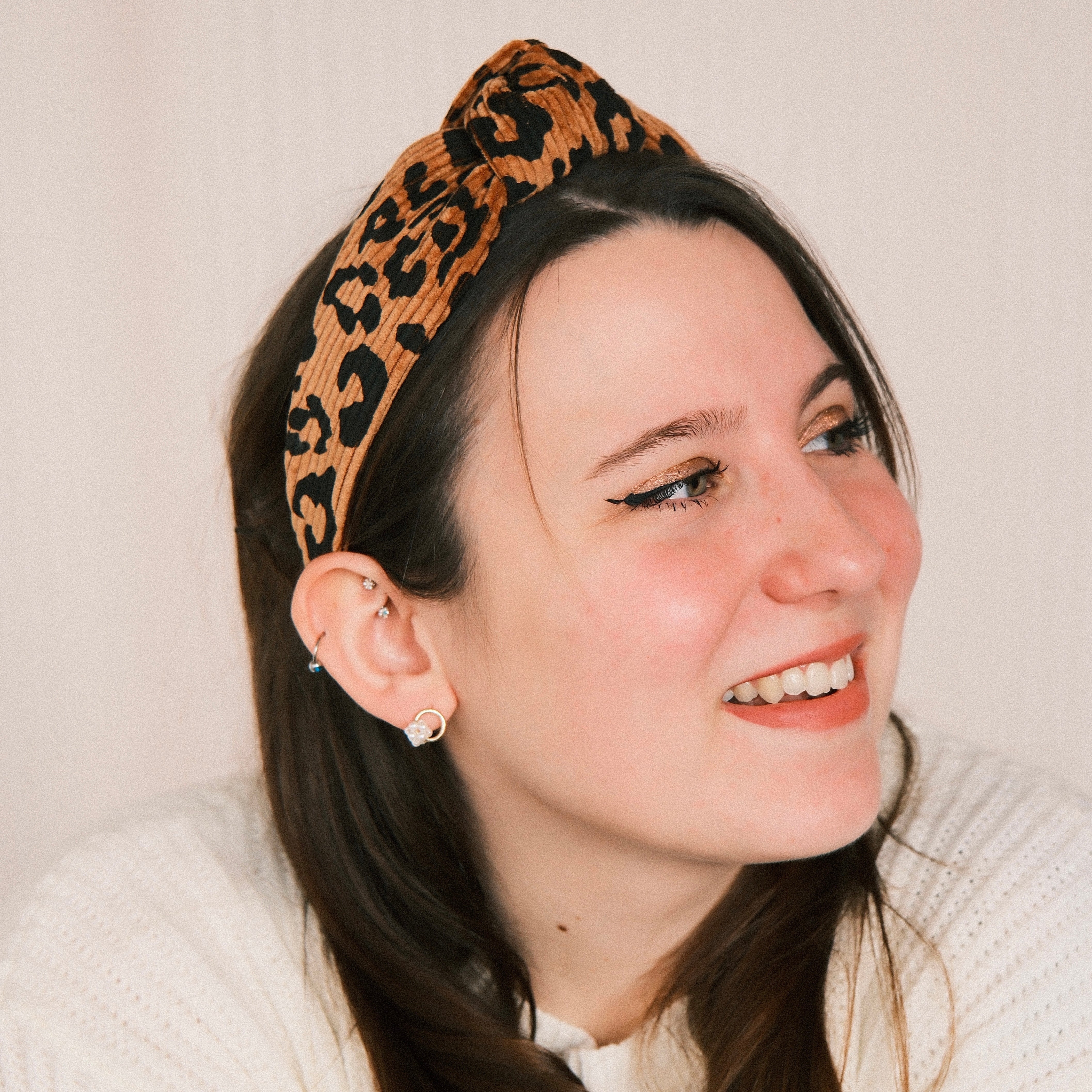 Leyla - Cord Leo Camel