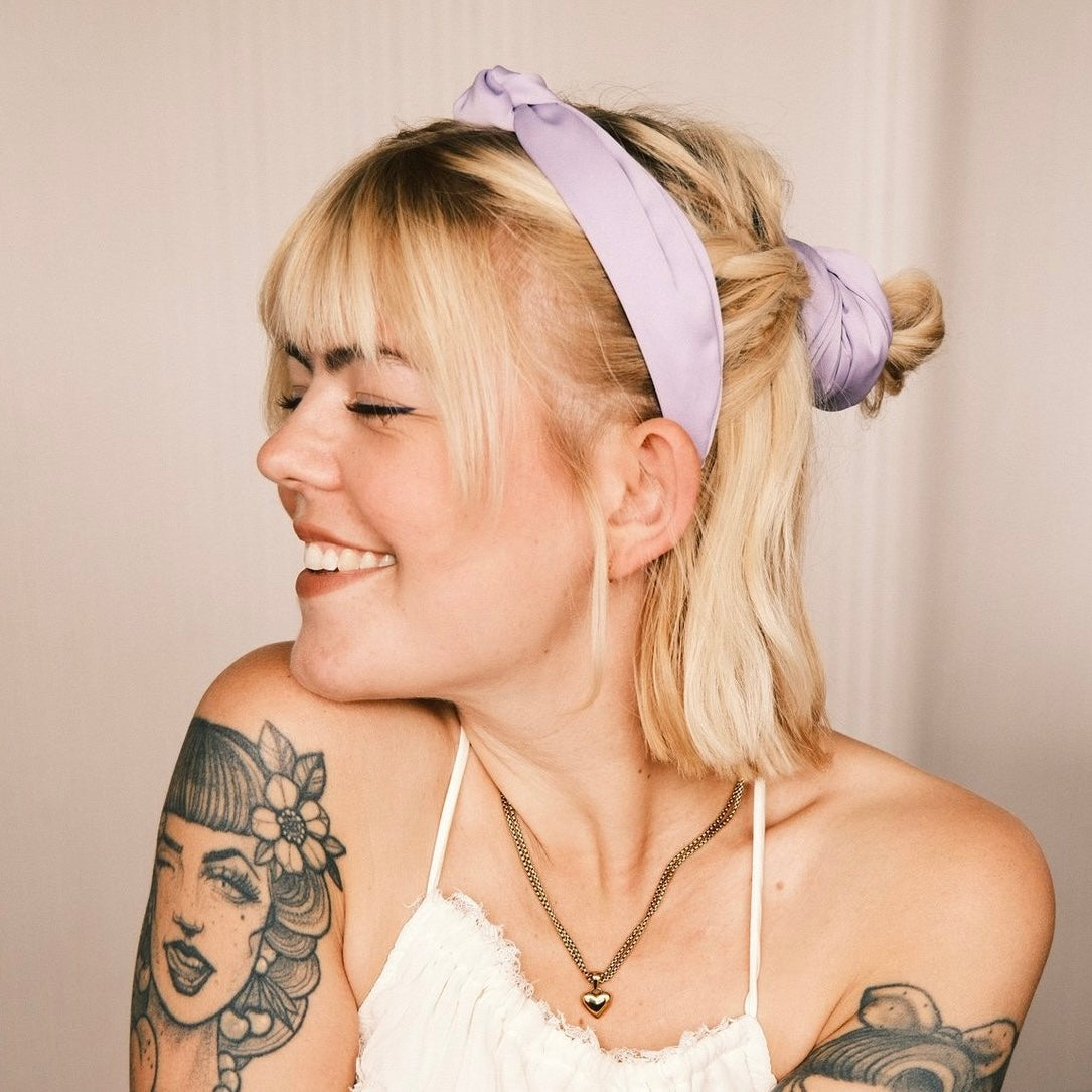 Rosalie - Flieder Satin