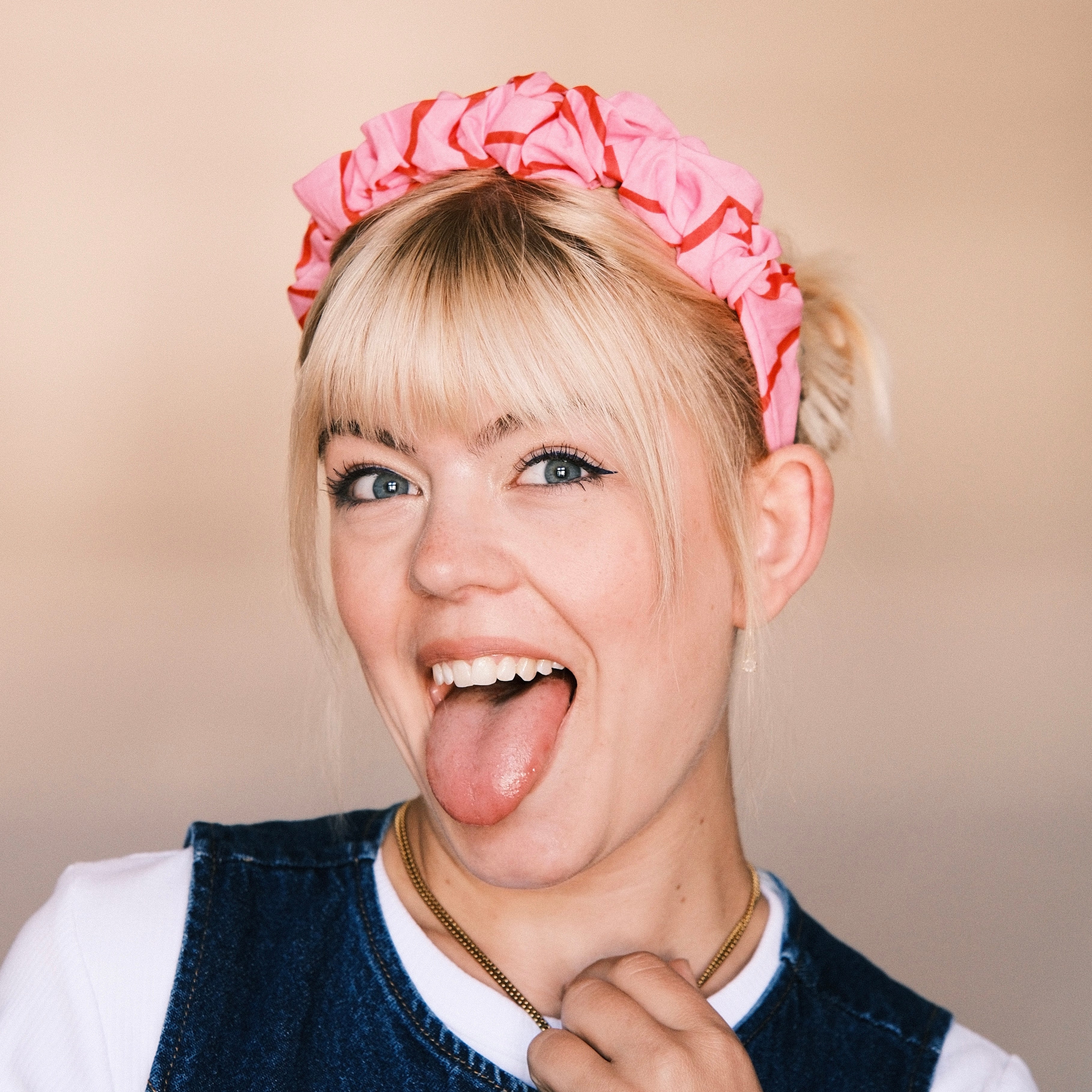 Mimi - Neon Muster Rosa/Orange