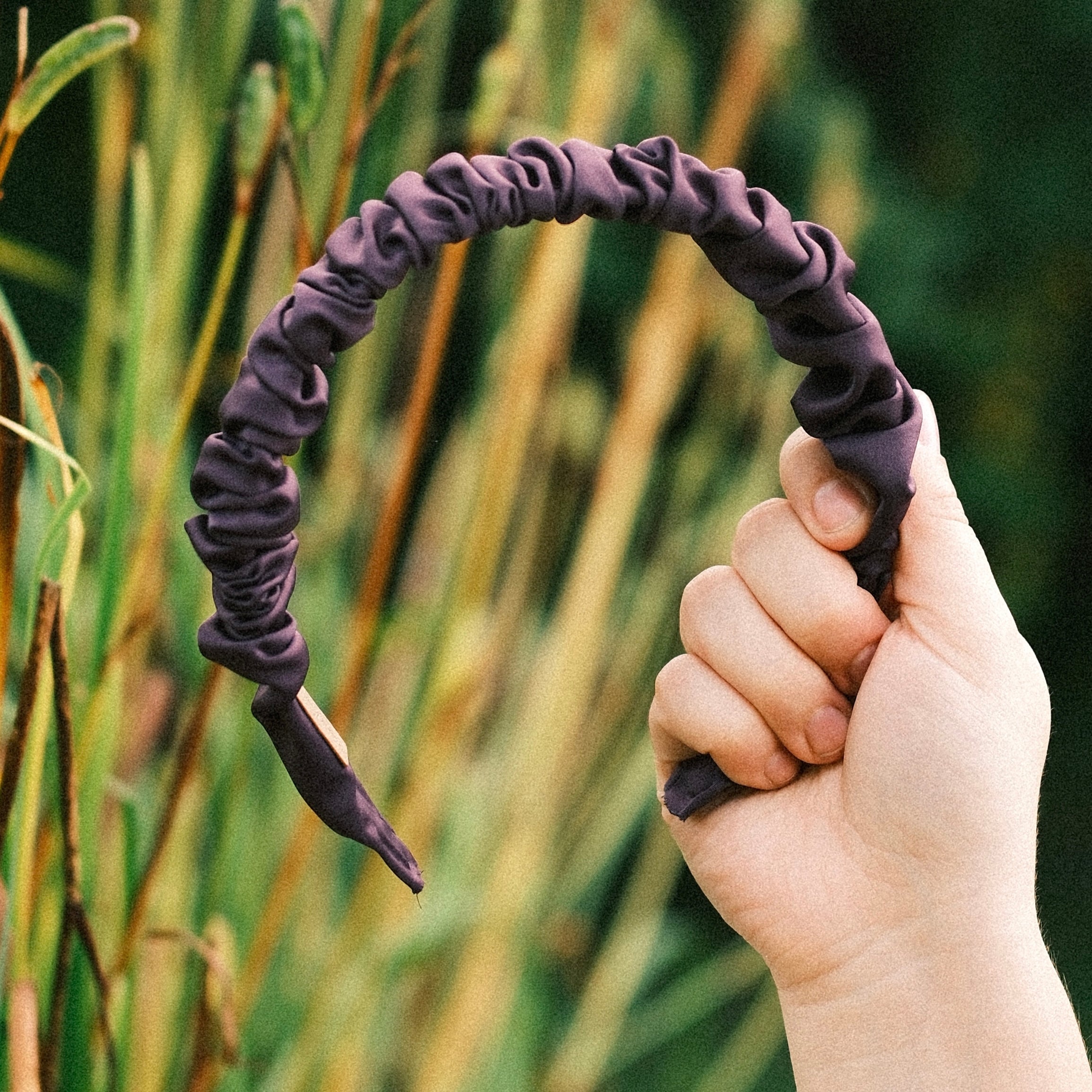 Ronja - Satin Mitternachtsviolett