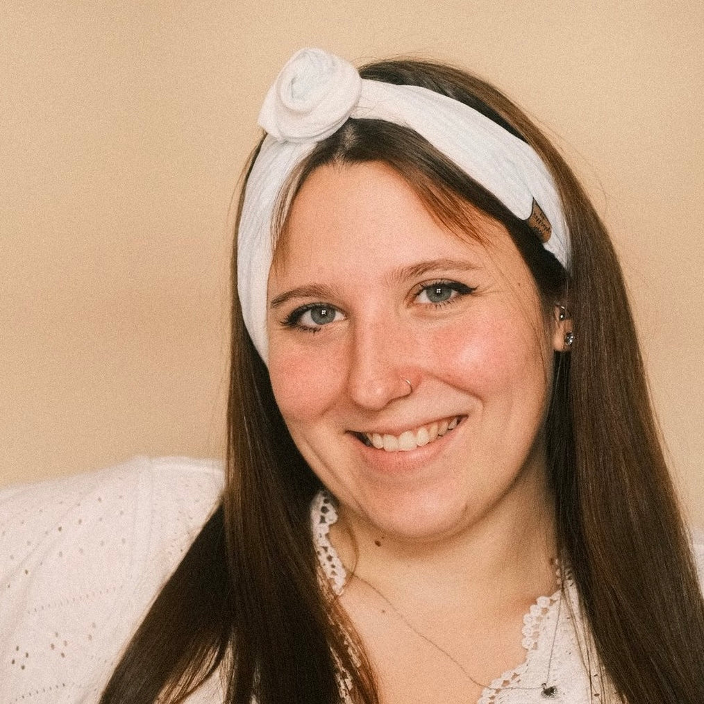 Drahthaarband 2 Seiten gestreift Grün