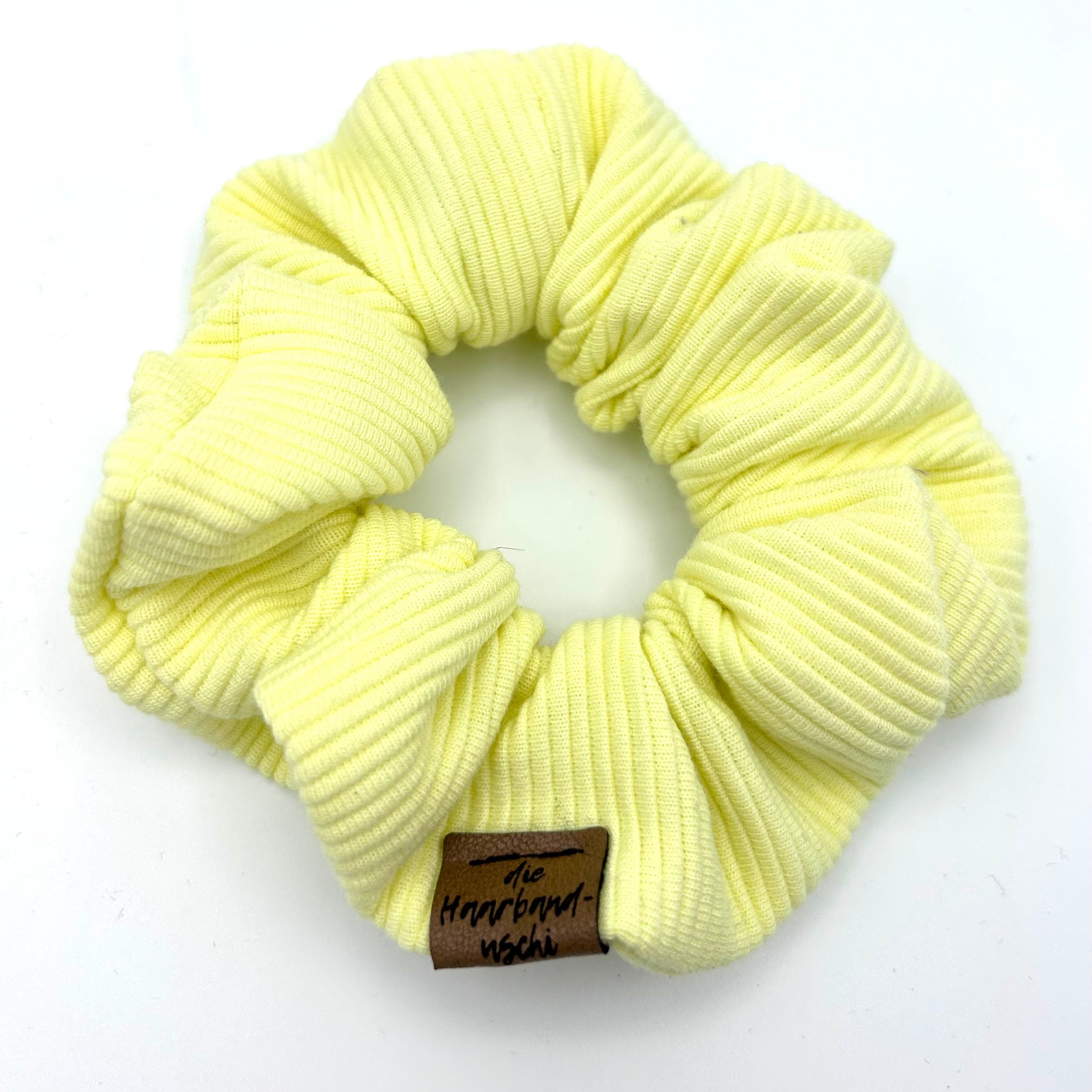 Scrunchie - Soft Rip Lemon