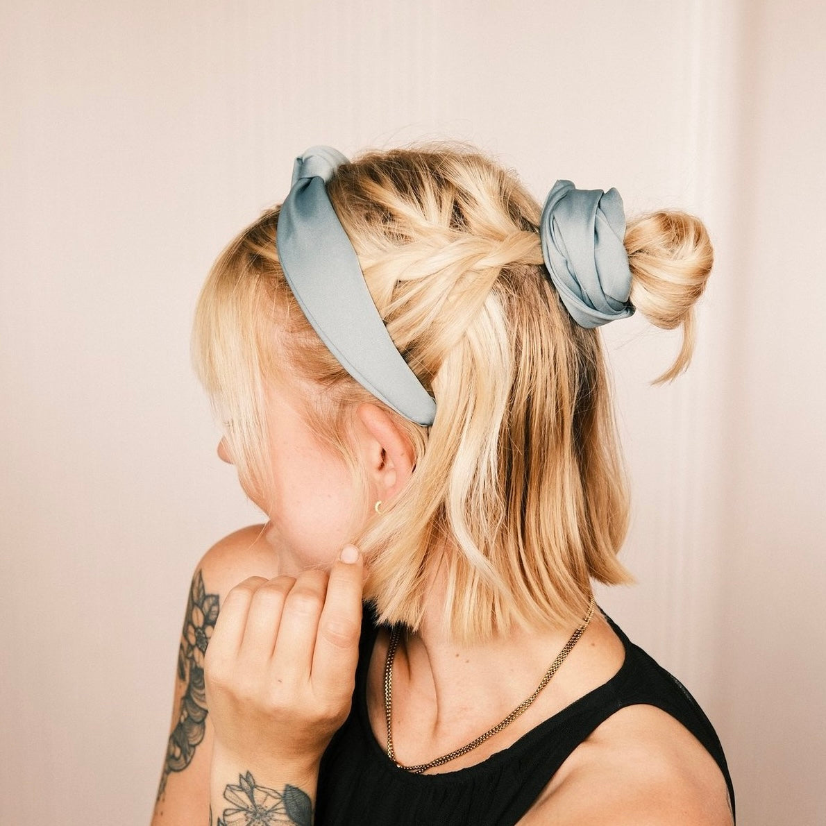 Rosalie - Salbei Satin