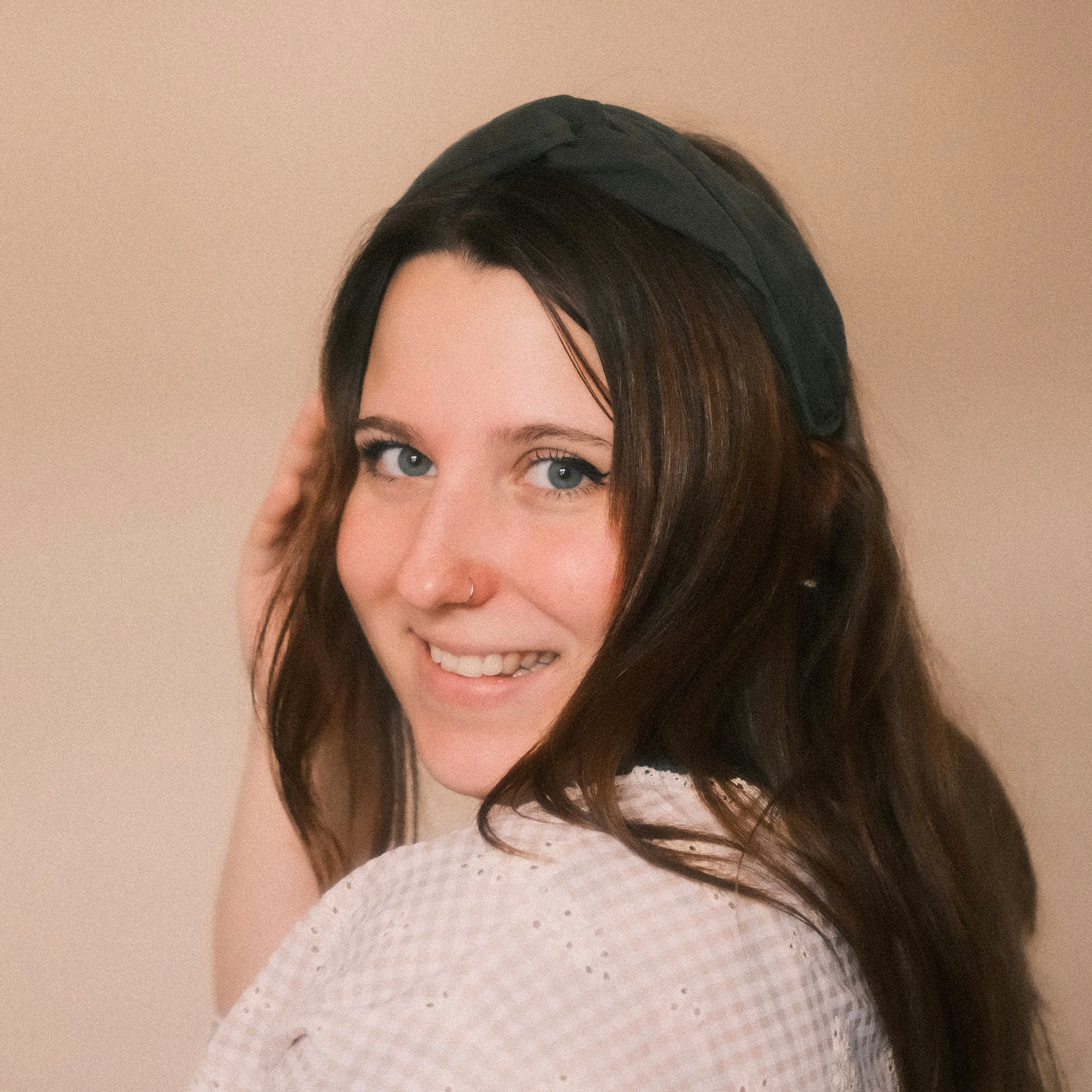 Viky Haarreif - Feincord Khaki