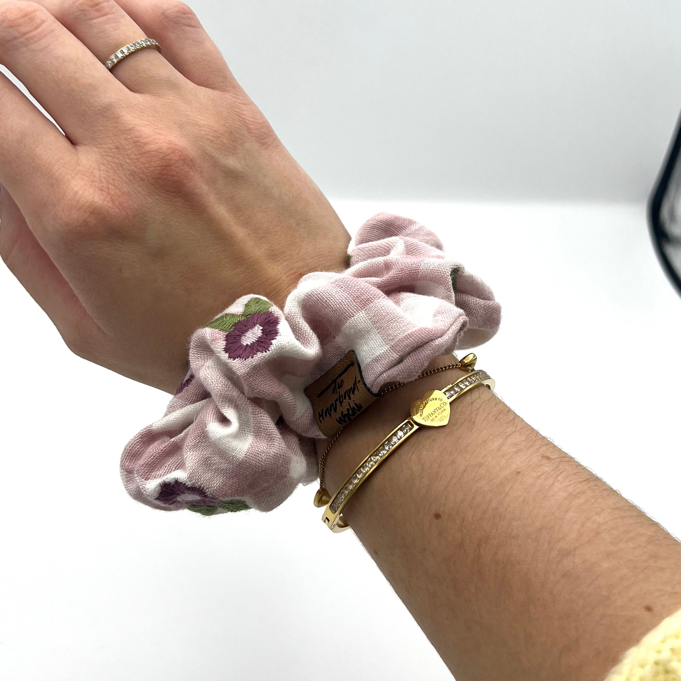 Scrunchie - Cottage Rosa